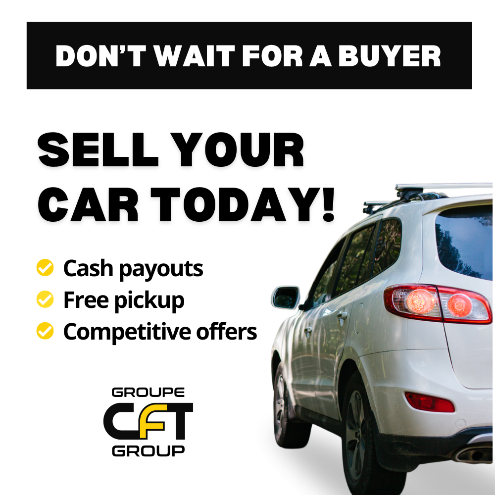 CFT Recycling Facebook ad: Sell Your Car Today, Fast, Easy, and Fair!