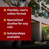 USC Gould School of Law Facebook ad: USC Gould Online MSL