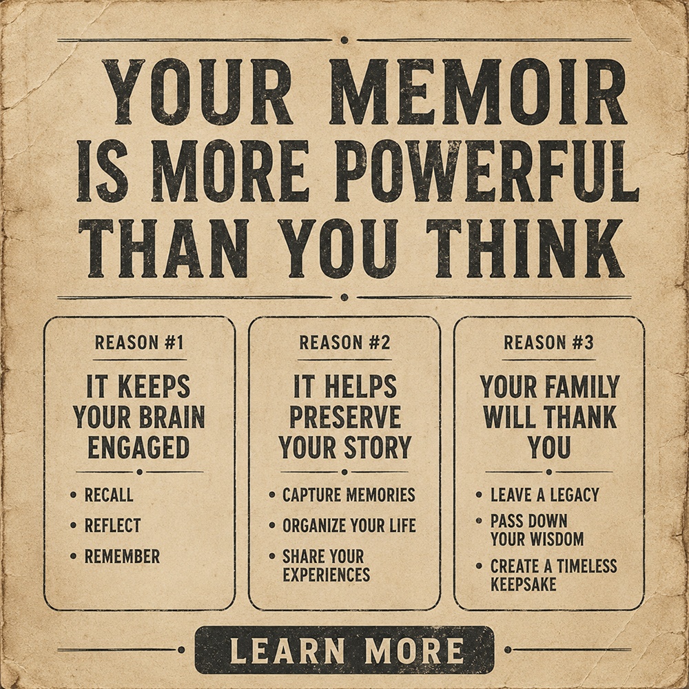 Memowrite Facebook ad