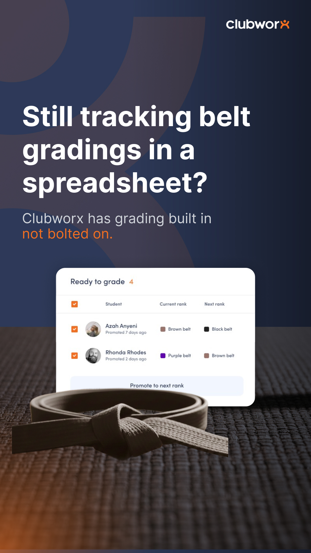 Clubworx Online Software Facebook ad from Jun 22, 2026