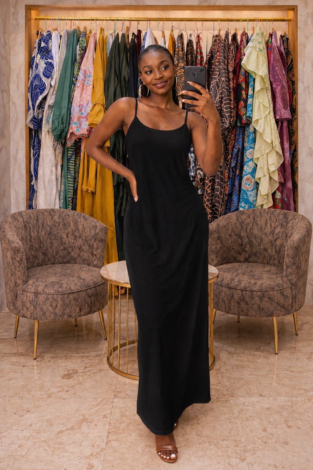 Chic et glamaman Facebook ad: Vos robes d’intérieures de nouveaux disponibles idéal pour…