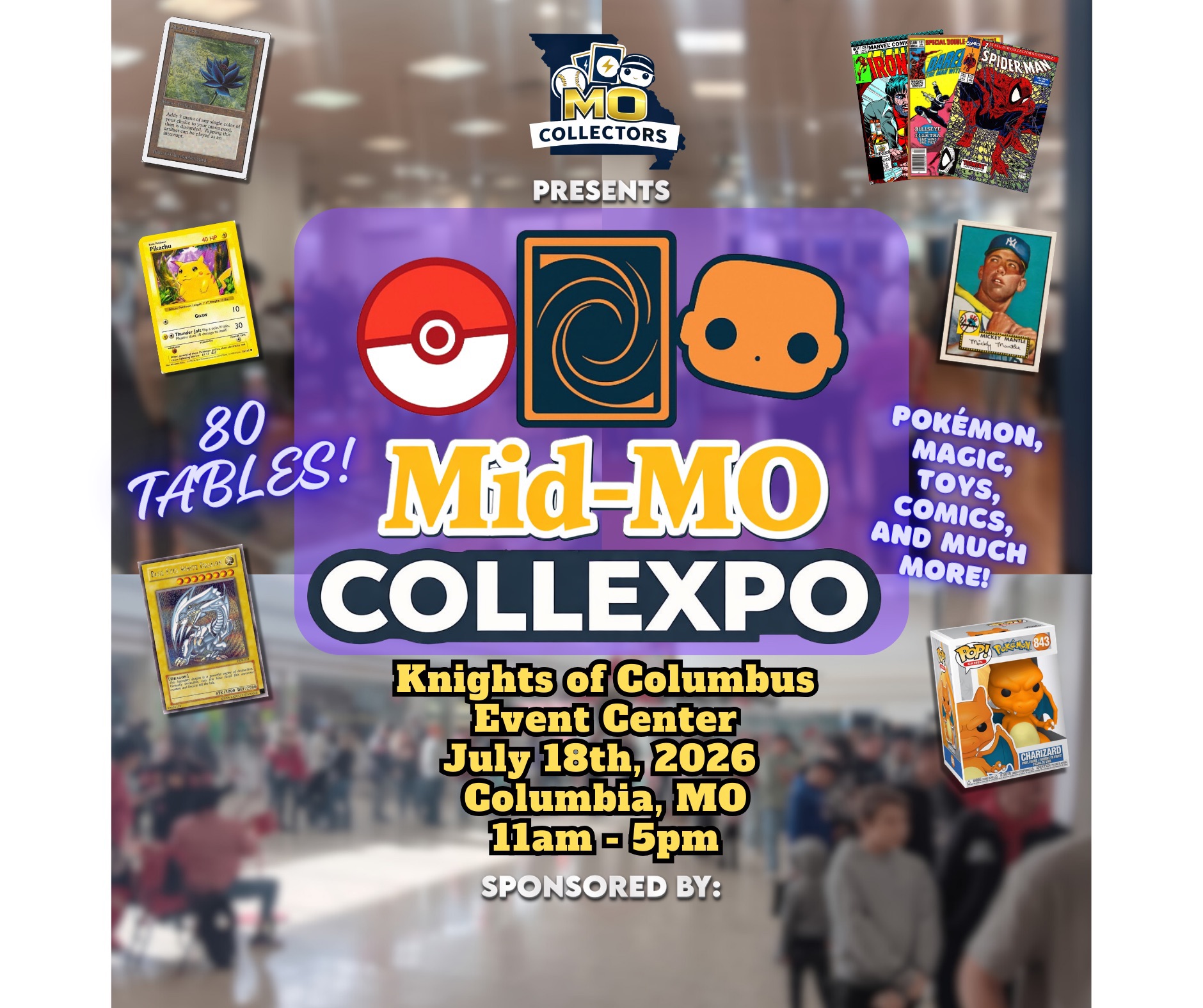 Mid-MO Collexpo Facebook ad: WE’RE EXPANDING!