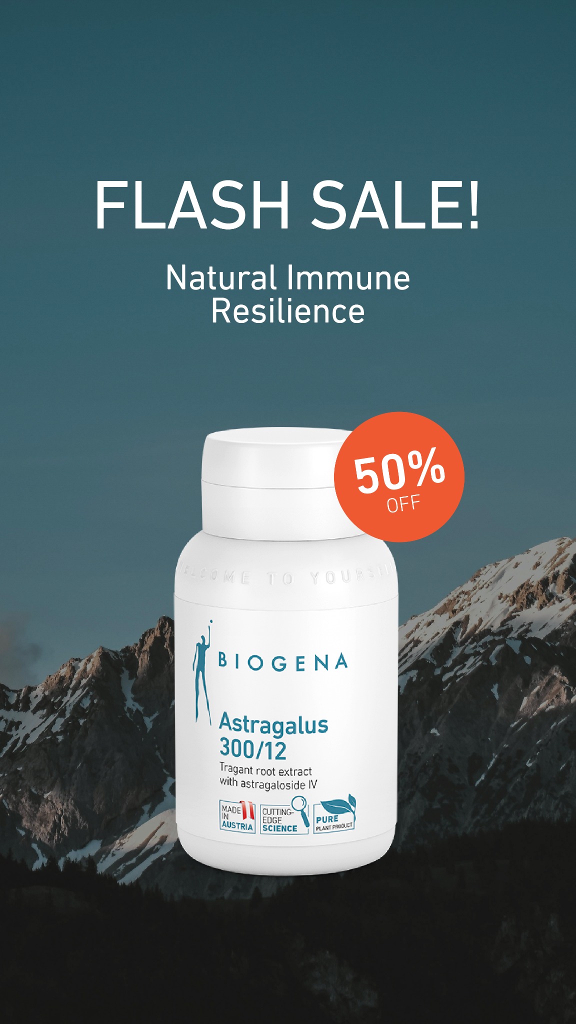 Biogena Facebook ad