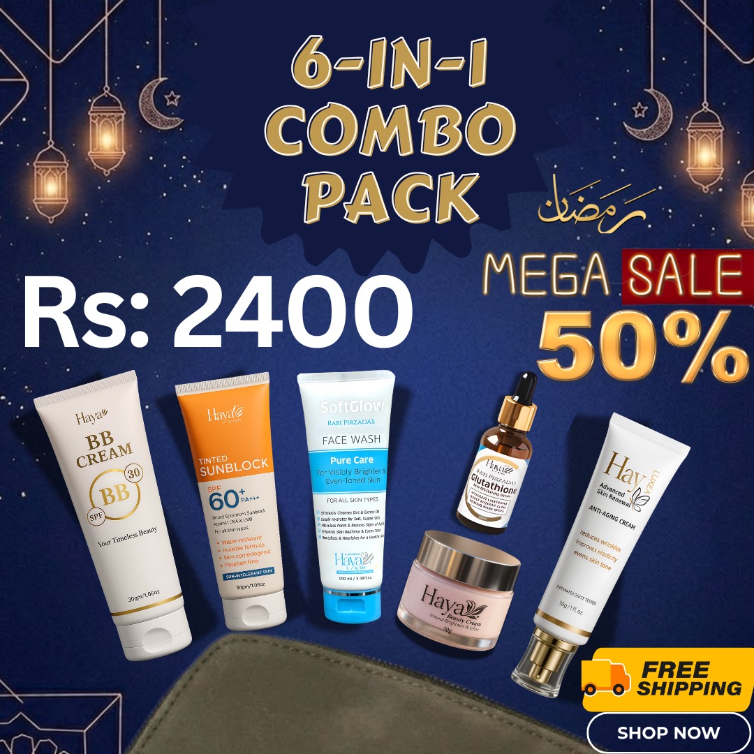 HAYA BY RABI Facebook ad: 6 Products | 1 Smart Deal