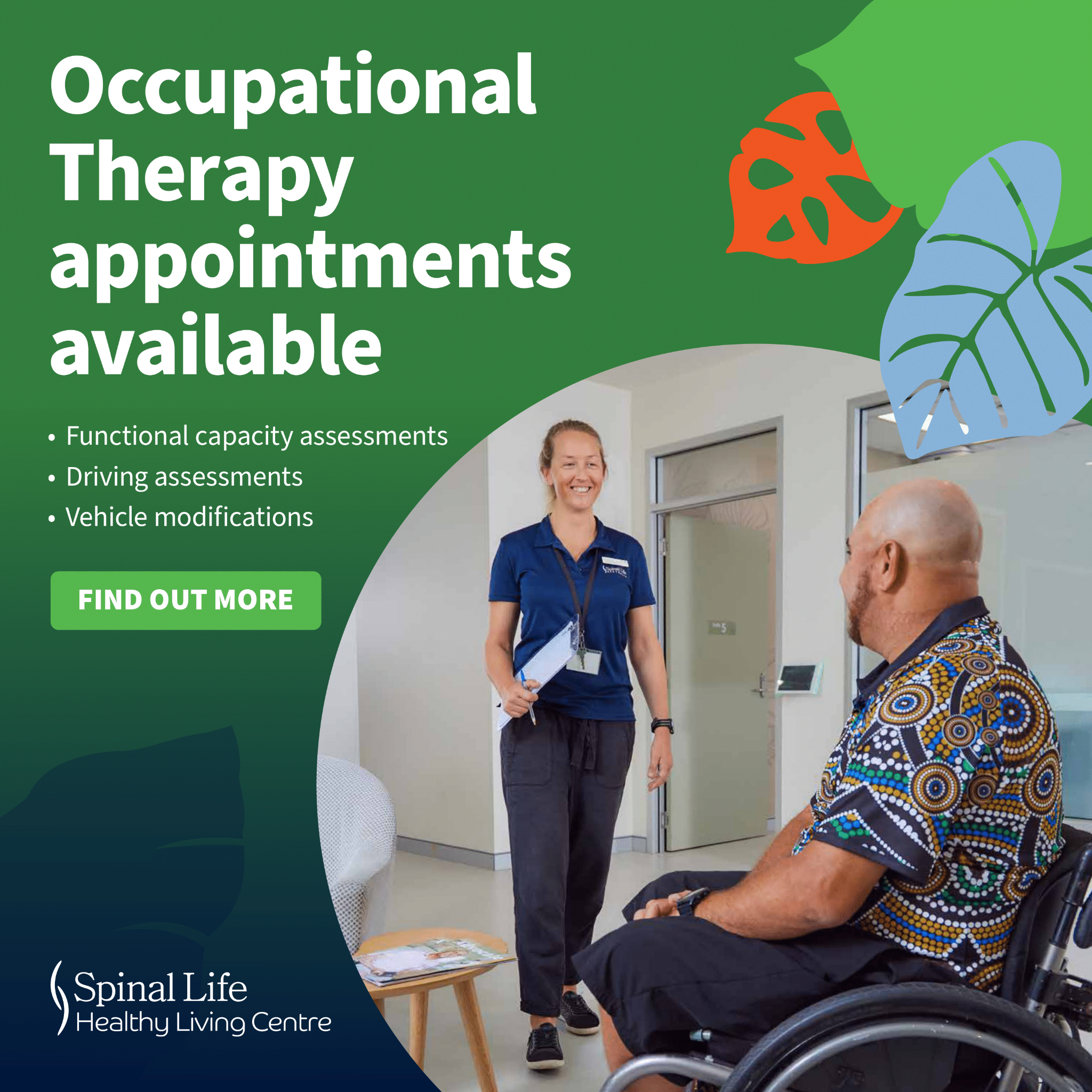 Spinal Life Australia Facebook ad