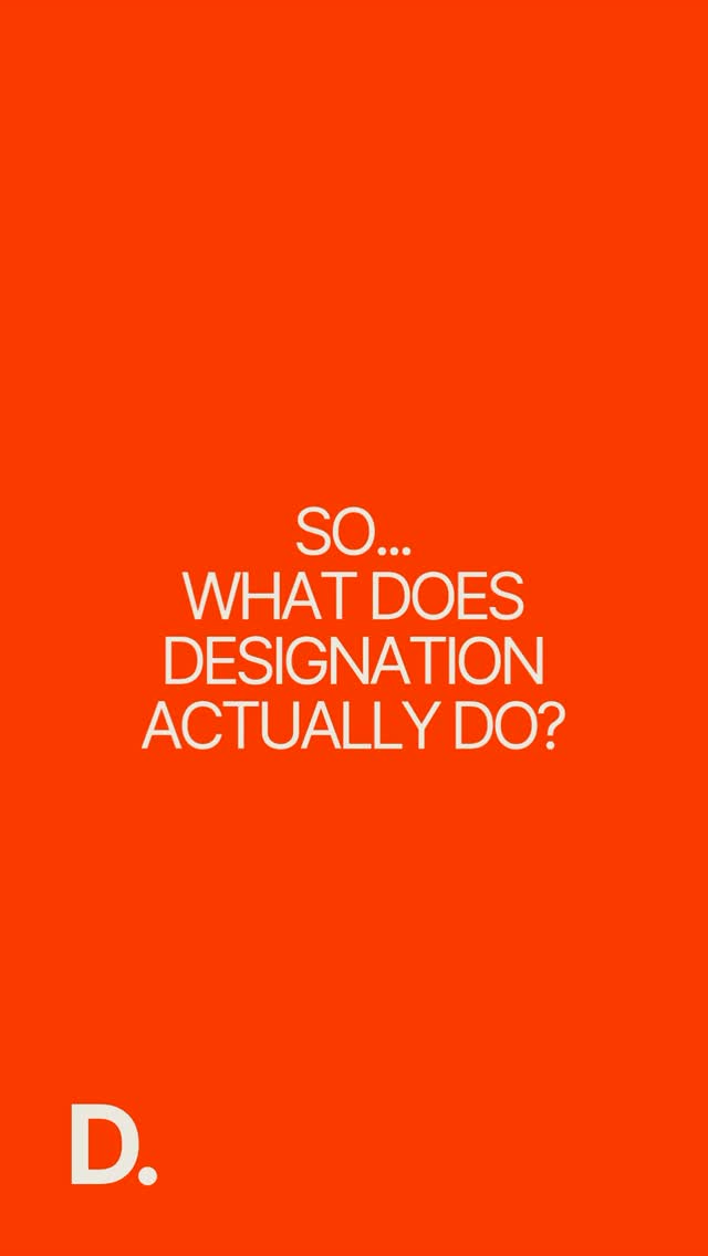 designation3pl Facebook ad: So… what does Designation actually do?