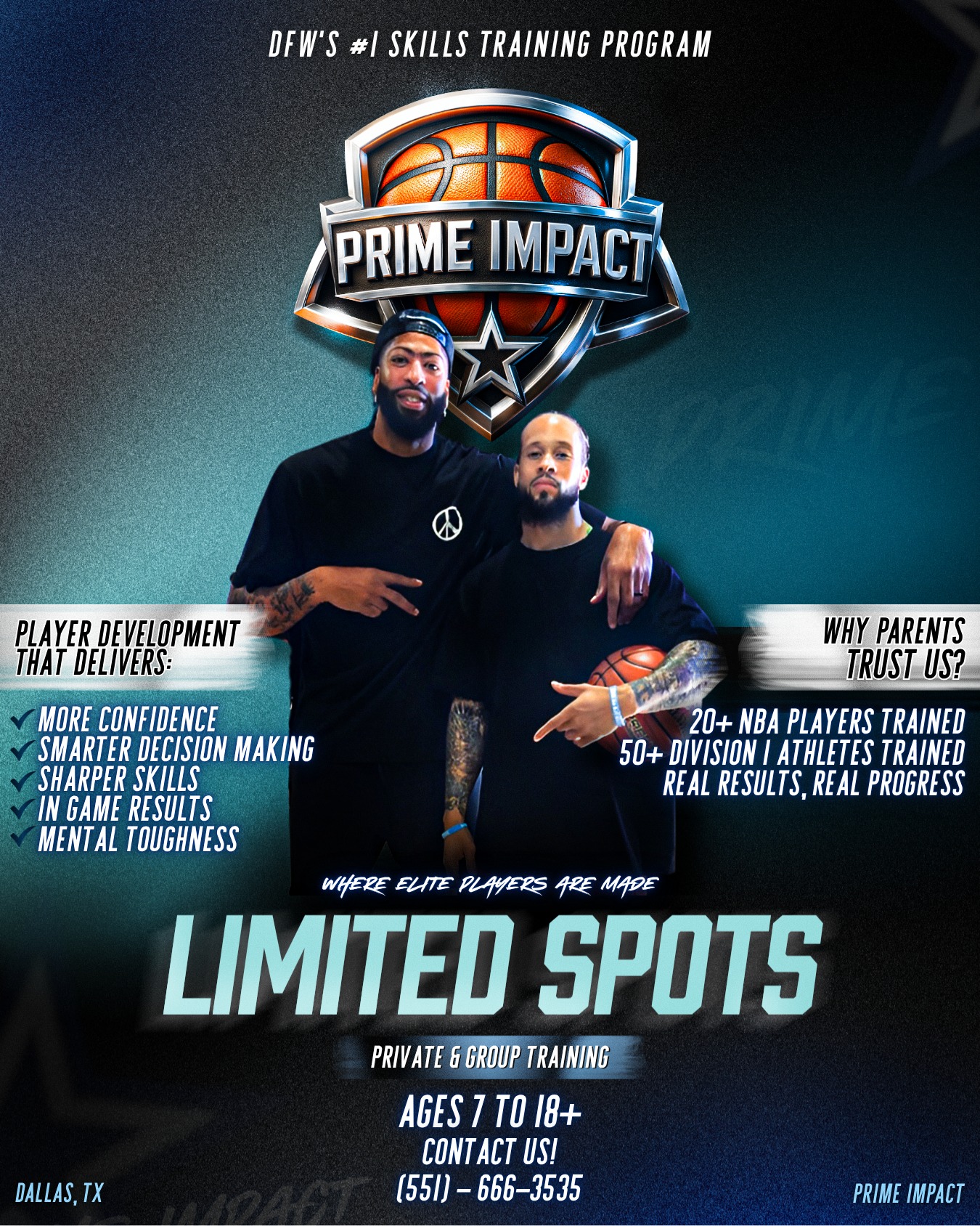 DFW’s #1 ELITE Basketball Training Facebook ad: Ready to Elevate Your Game? Let's Get to Work.