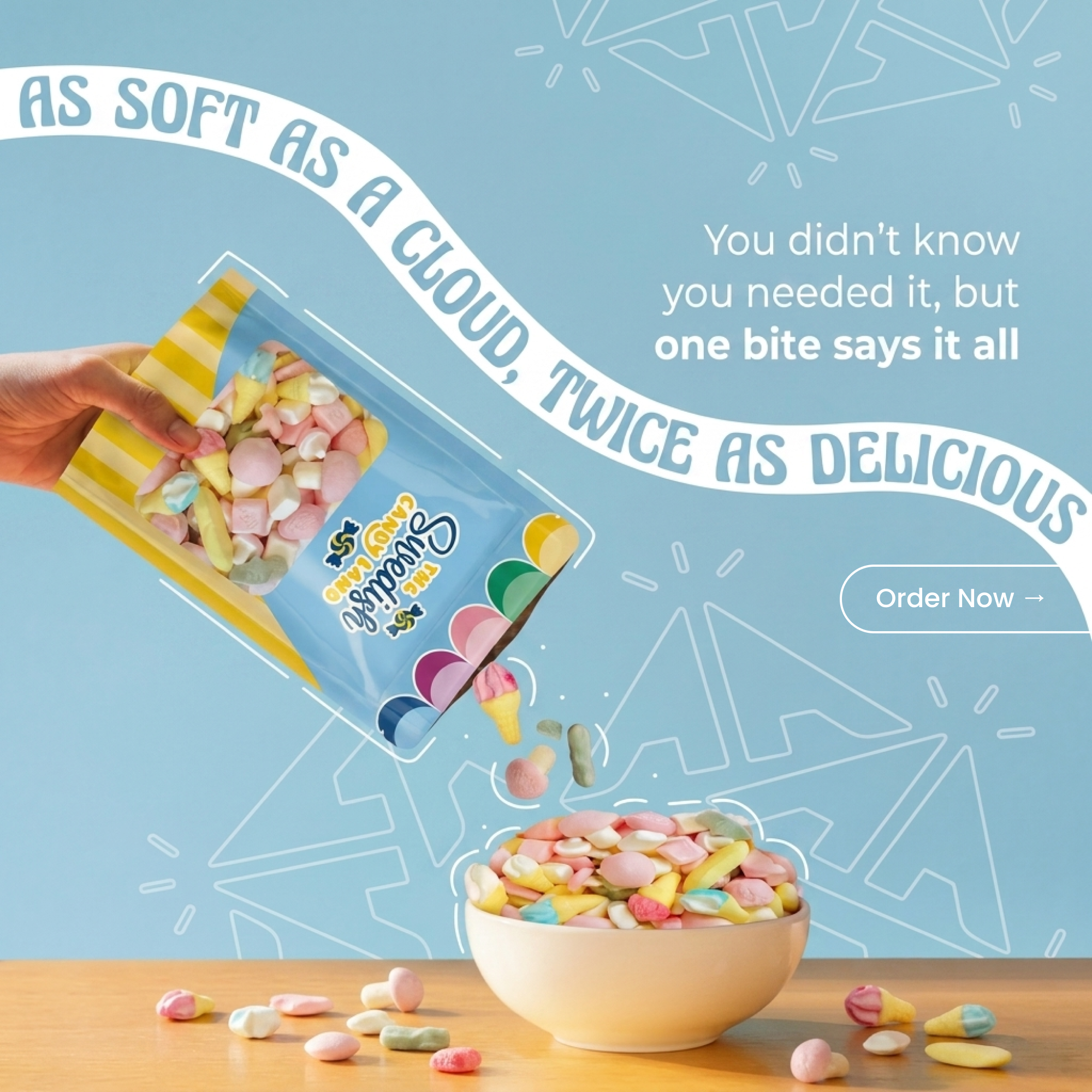 Swedish Candy Land Facebook ad
