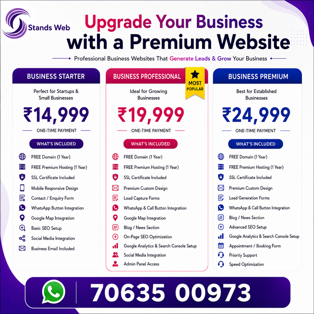 Stands Web Facebook ad