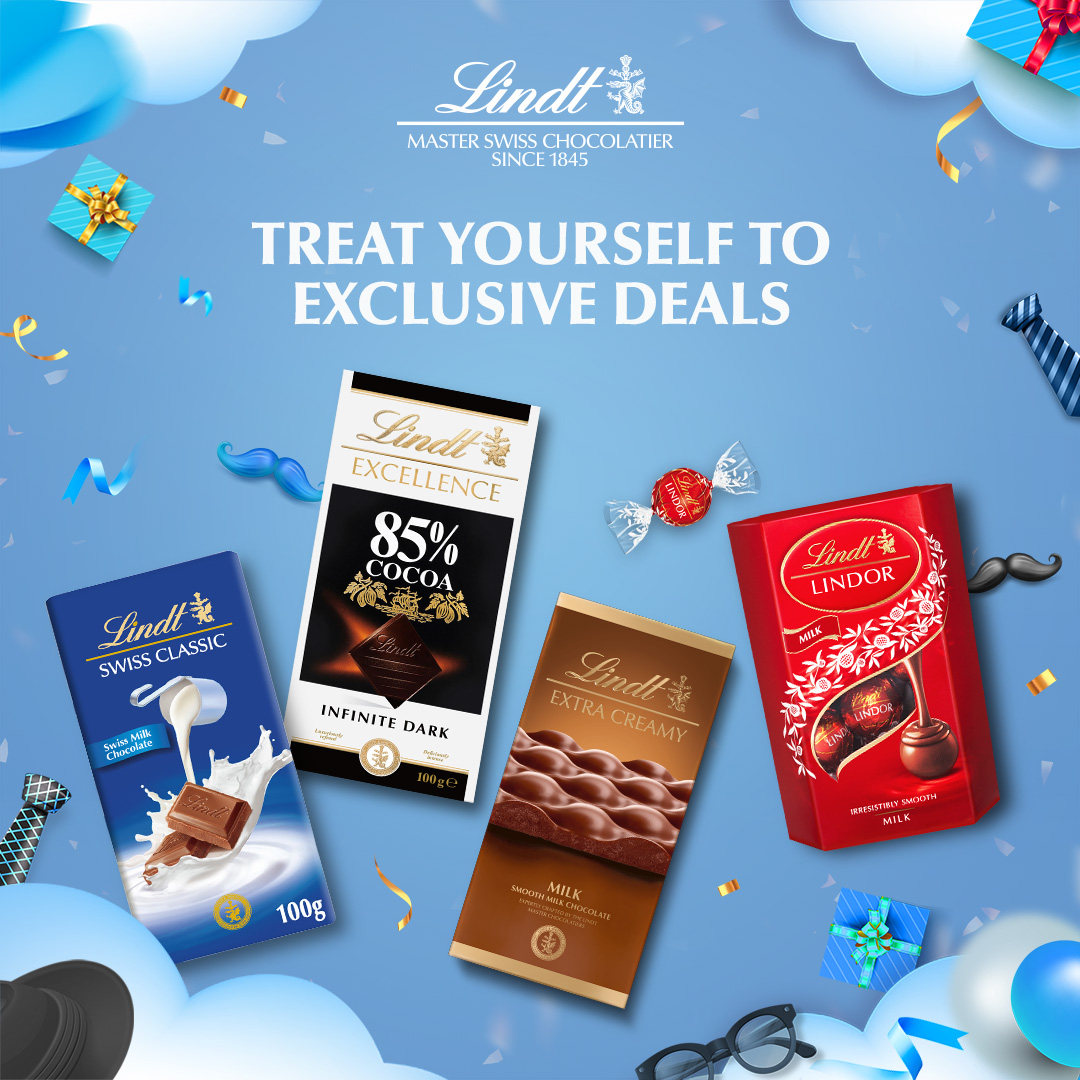 Lindt Facebook ad