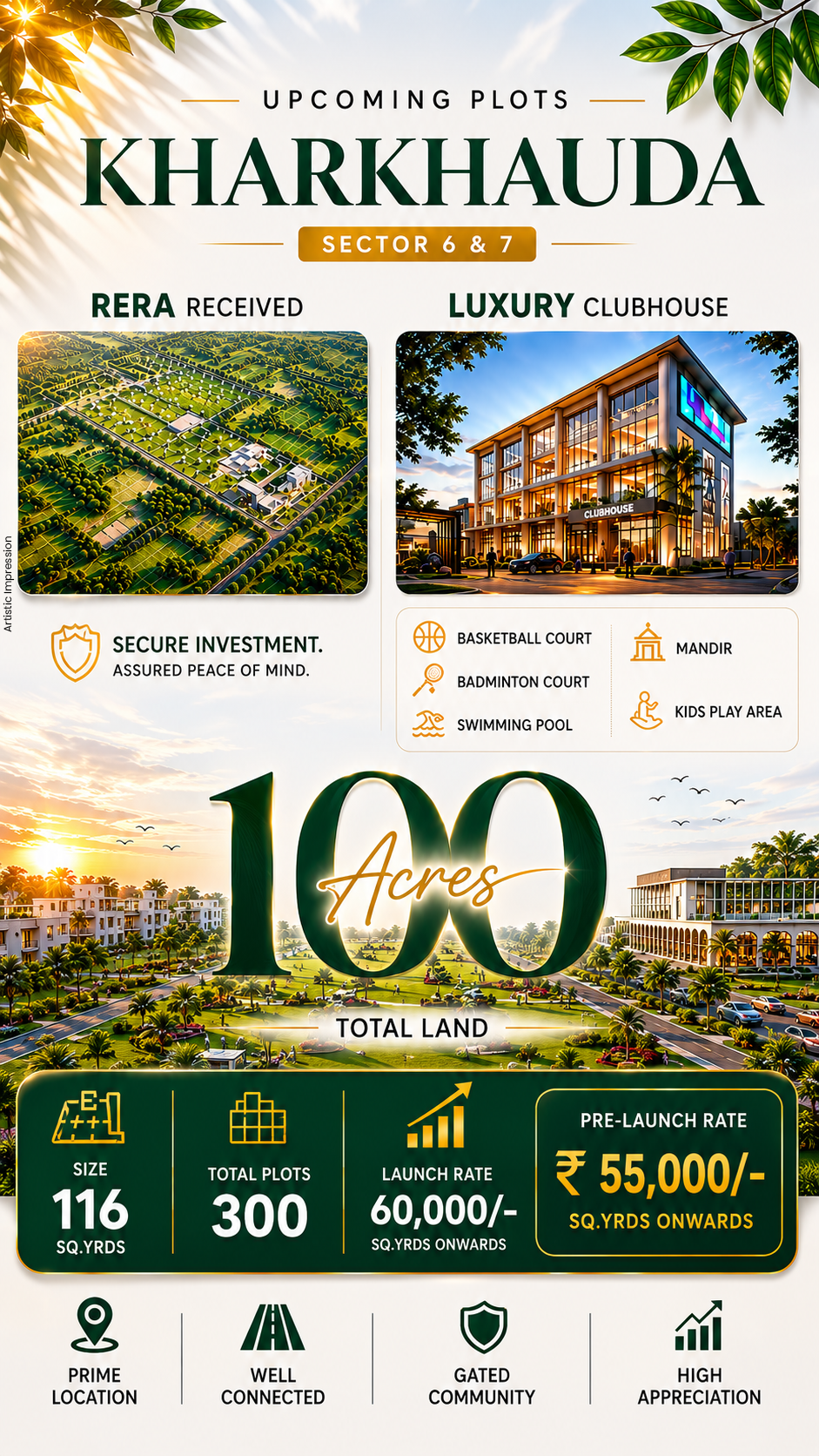 NCR Luxury Properties Facebook ad from May 29, 2026