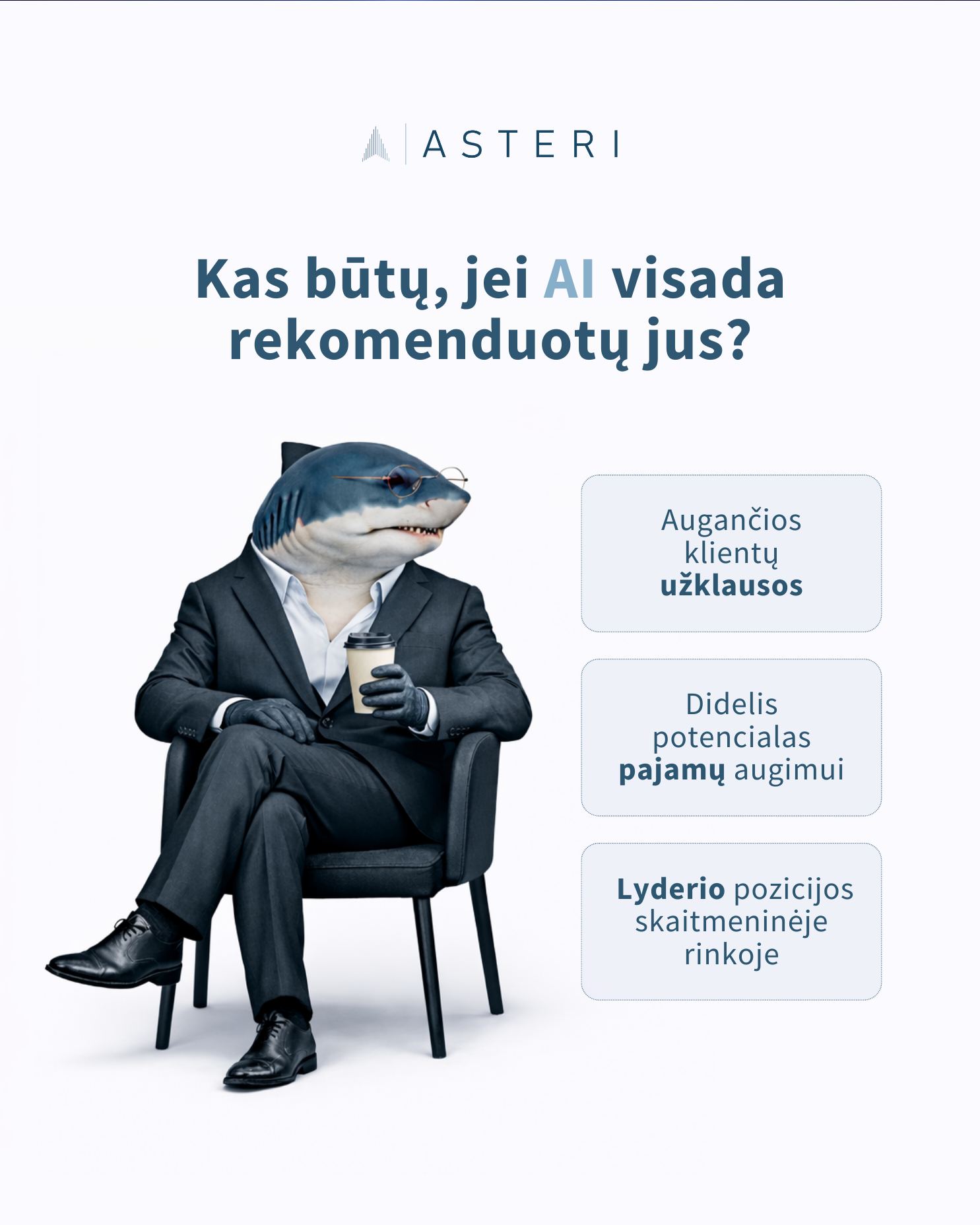 Digital authority agency Asteri Facebook ad