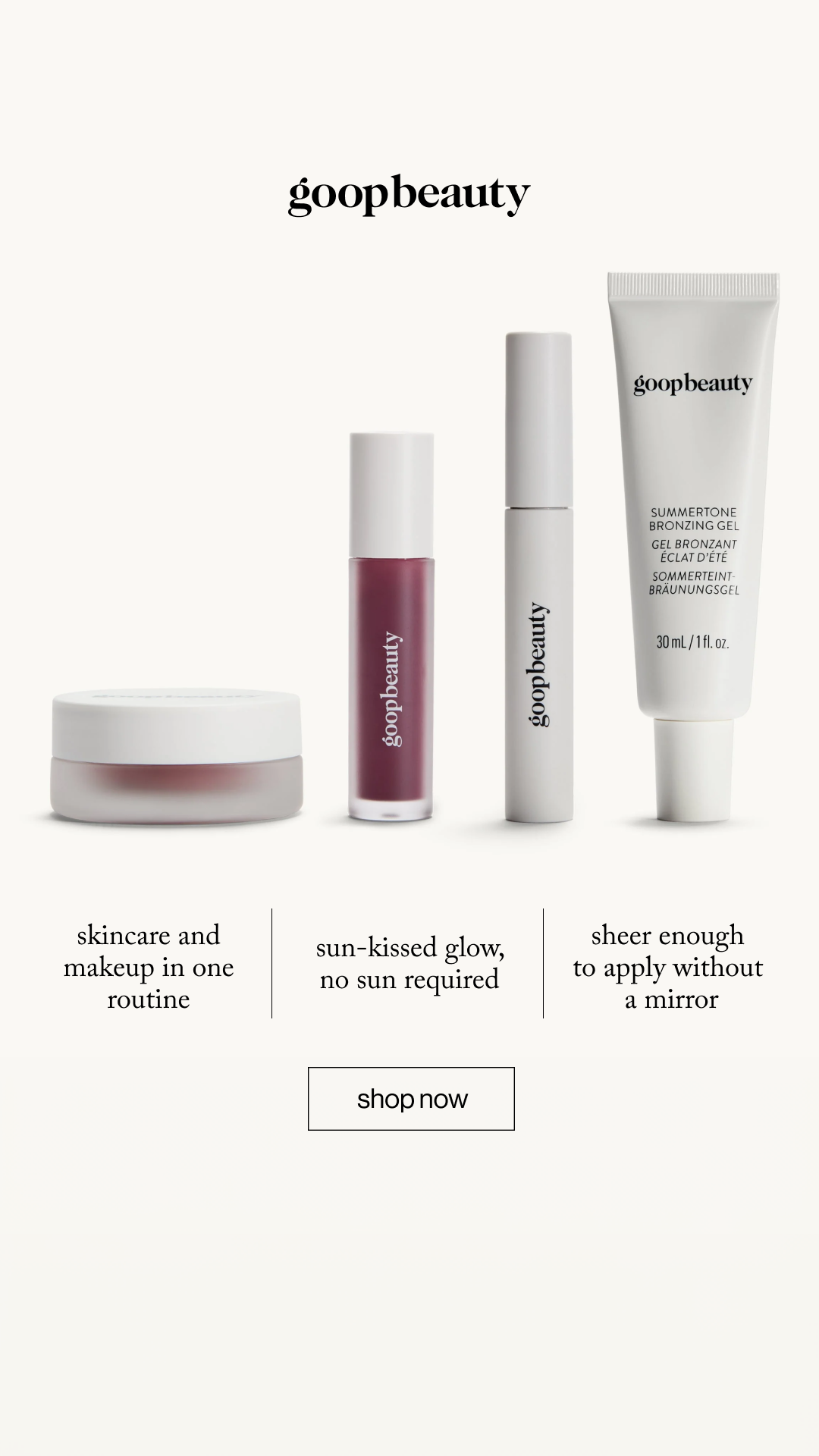 goop Facebook ad