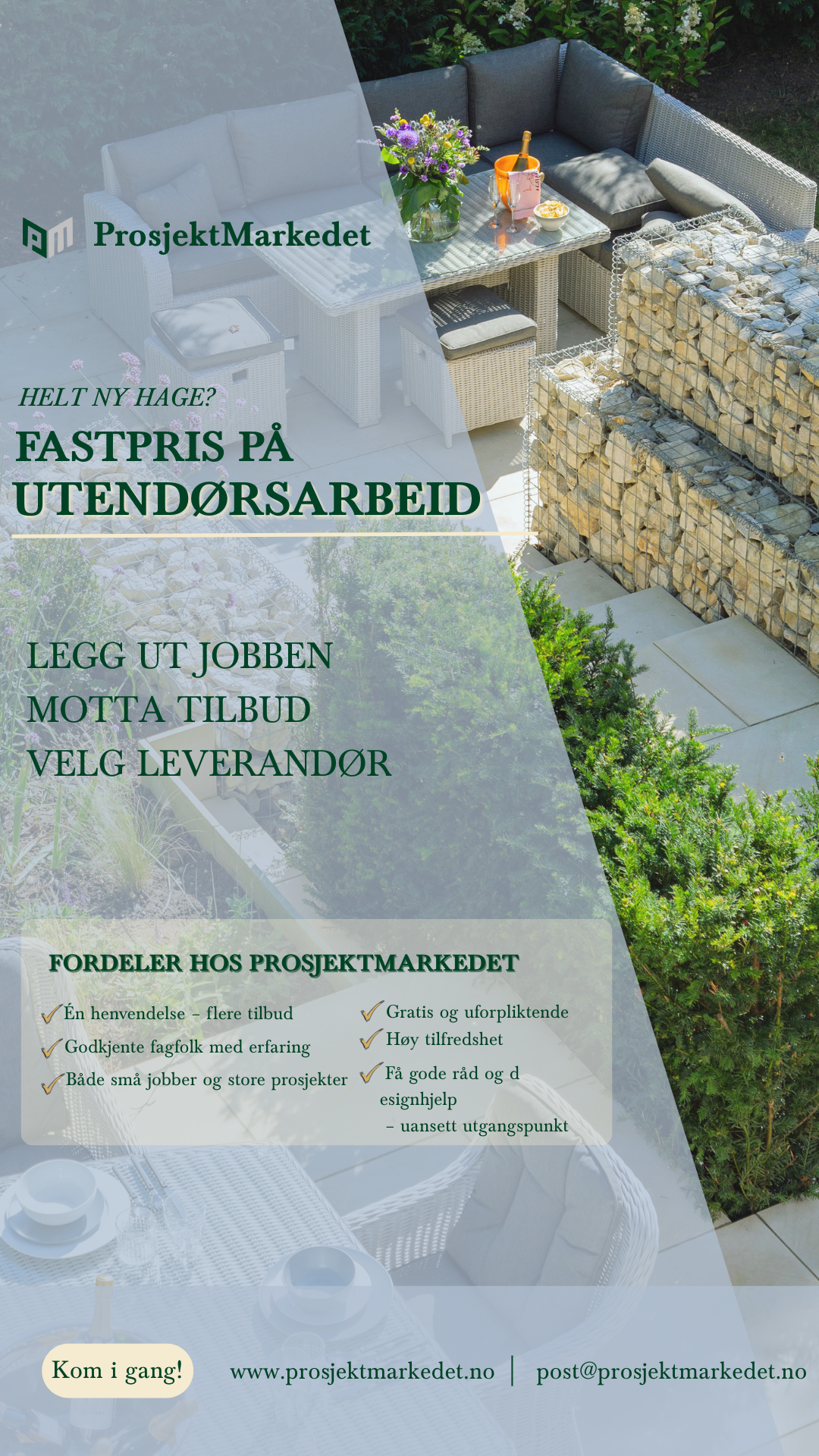 ProsjektMarkedet.no Facebook ad from Mar 5, 2026