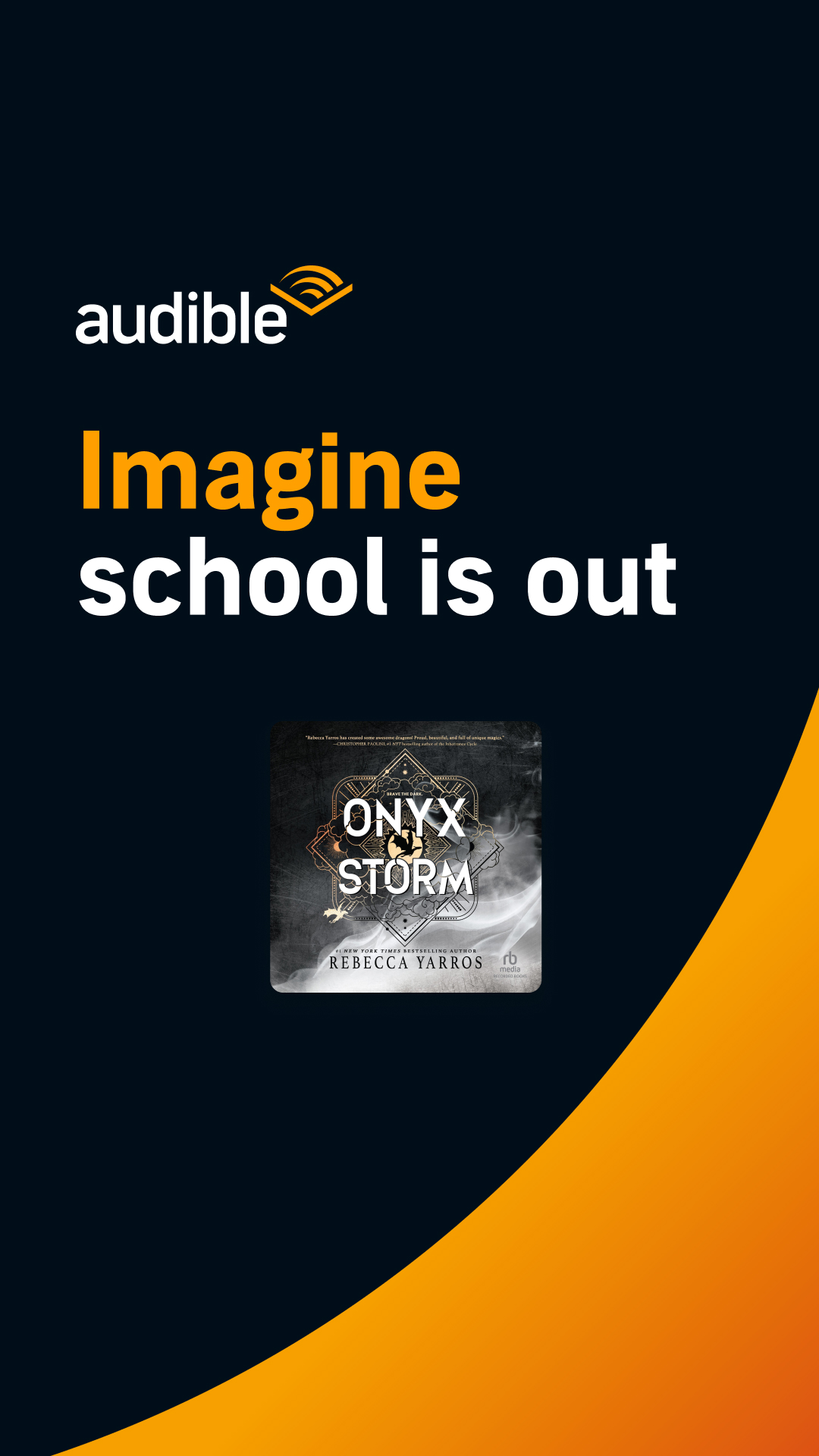 Audible Facebook ad