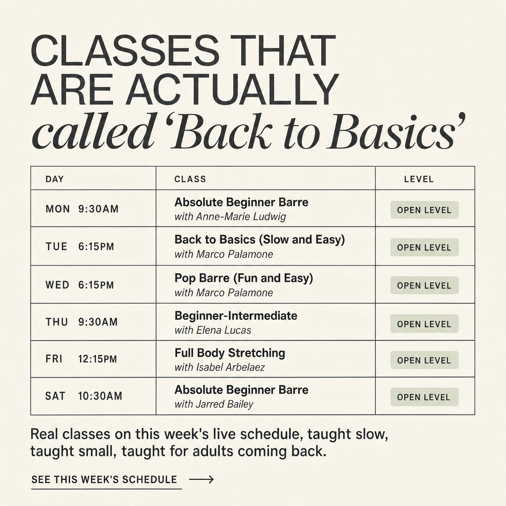 Dance Masterclass Facebook ad