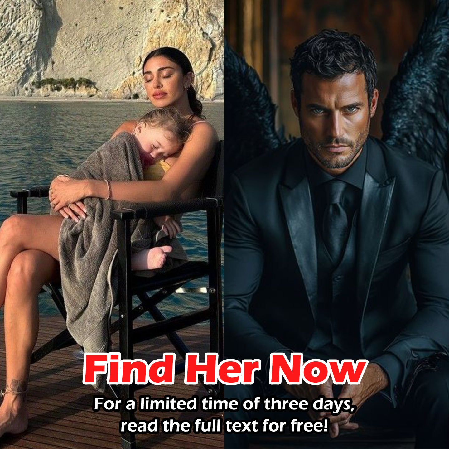 Romance Novels Reading Facebook ad