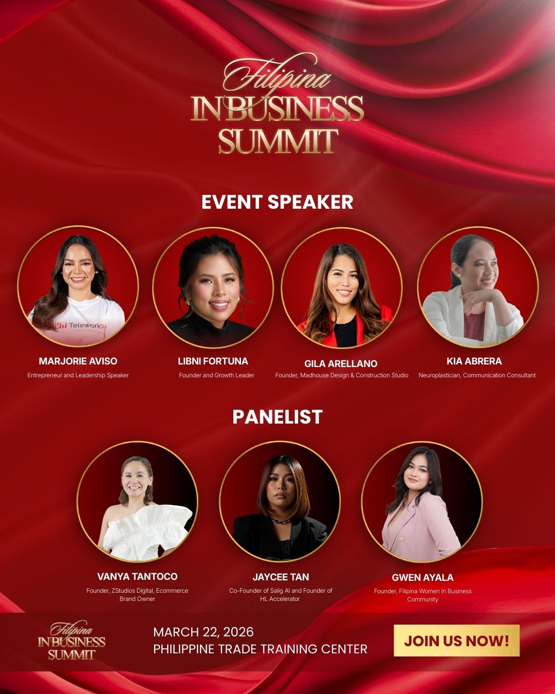 Filipina Women in Business Facebook ad: For the Woman Who Knows She’s Meant for More