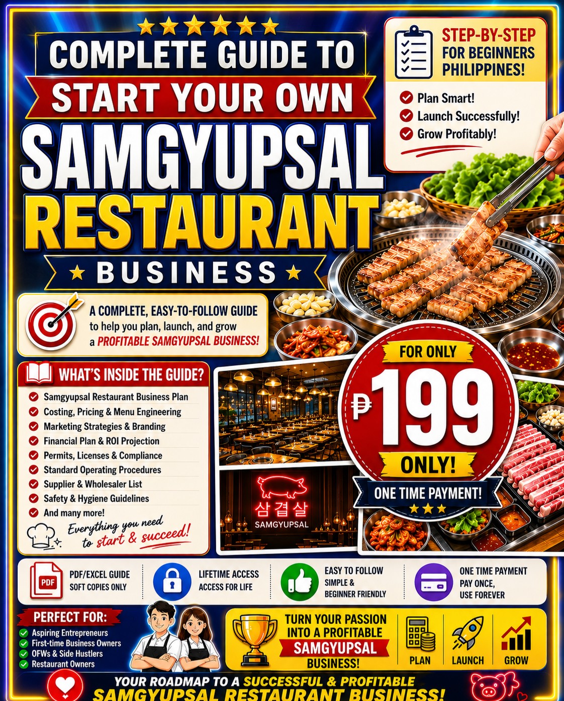 Samgyup Restaurant Mastery Facebook ad