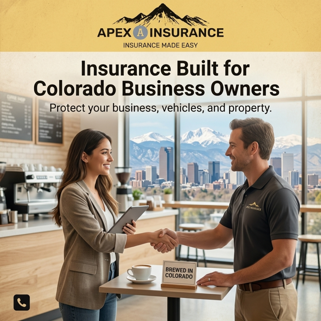 Apex Insurance Facebook ad: Protect Your Business & Assets!