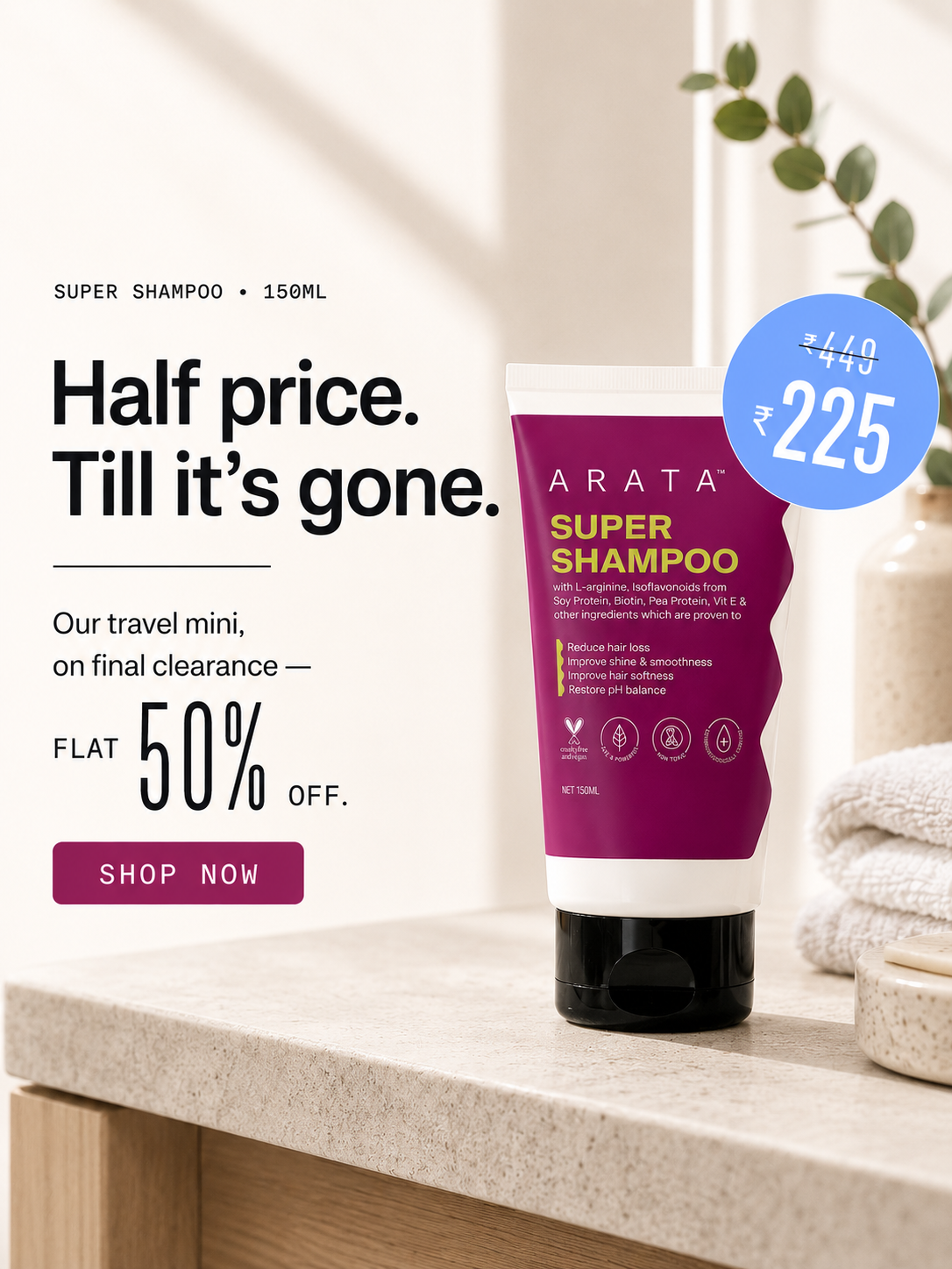 Best Deals Hair Growth Facebook ad