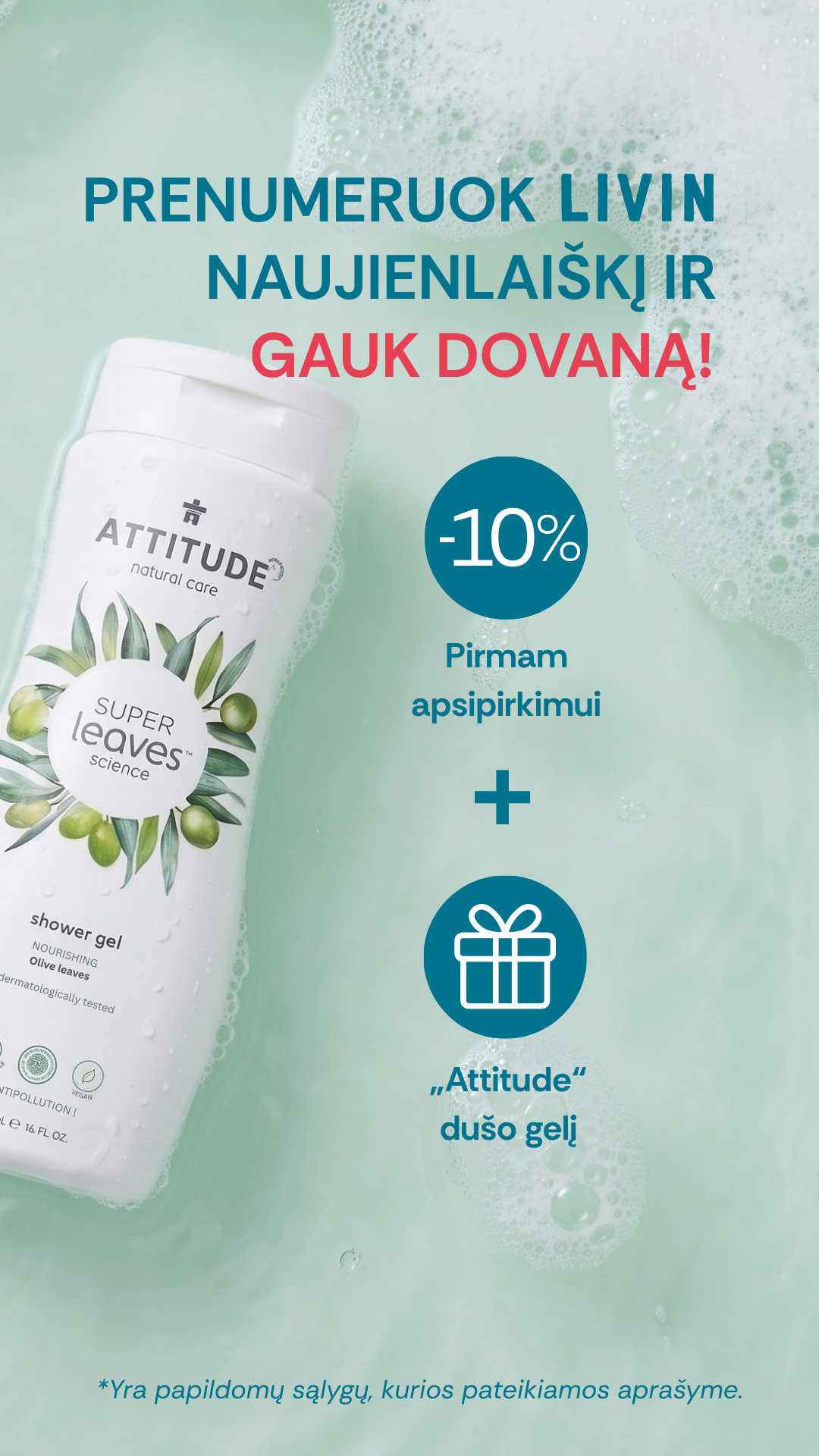 LIVIN sveiki produktai Facebook ad