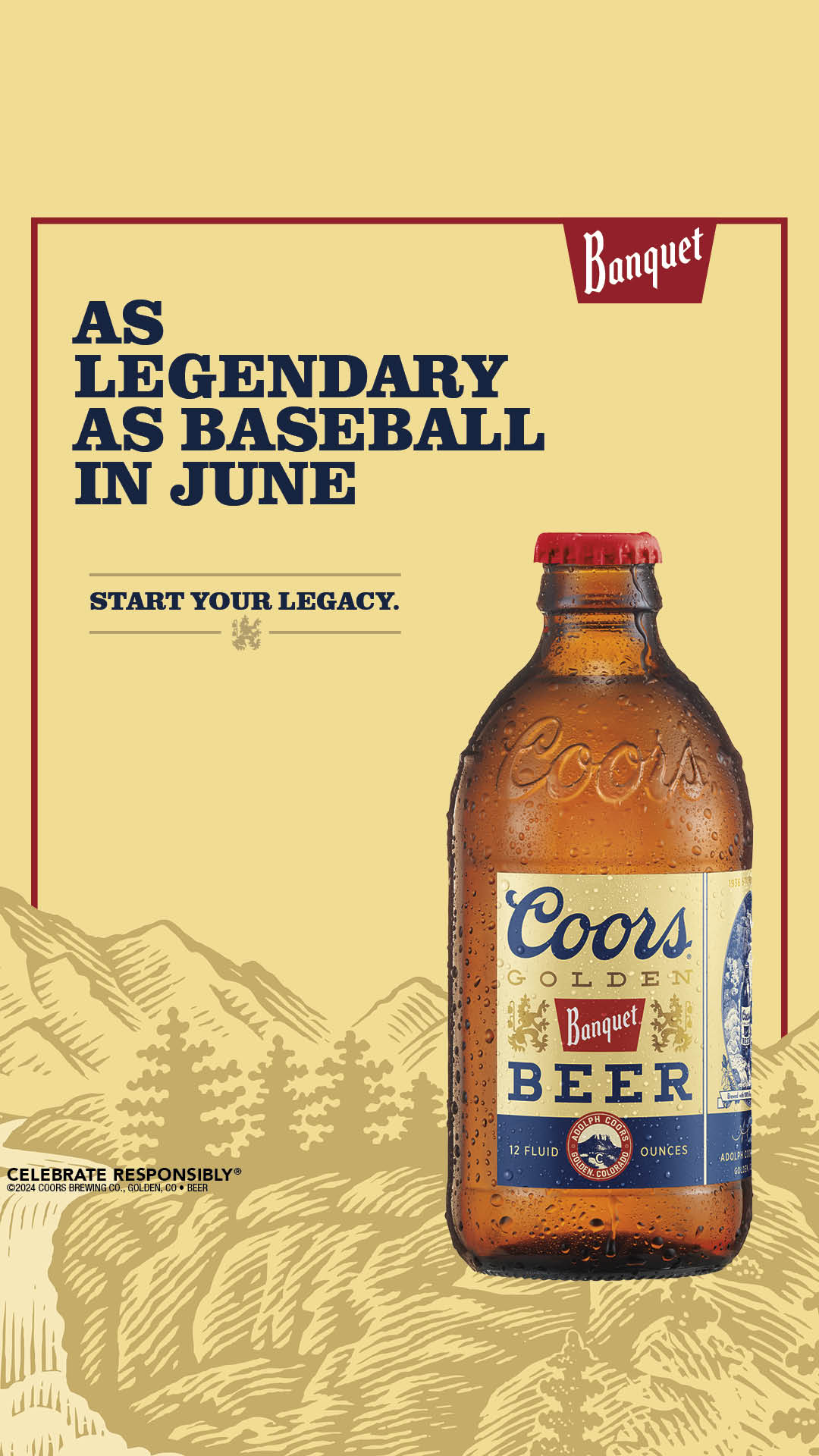 Coors Banquet Facebook ad from May 24, 2026