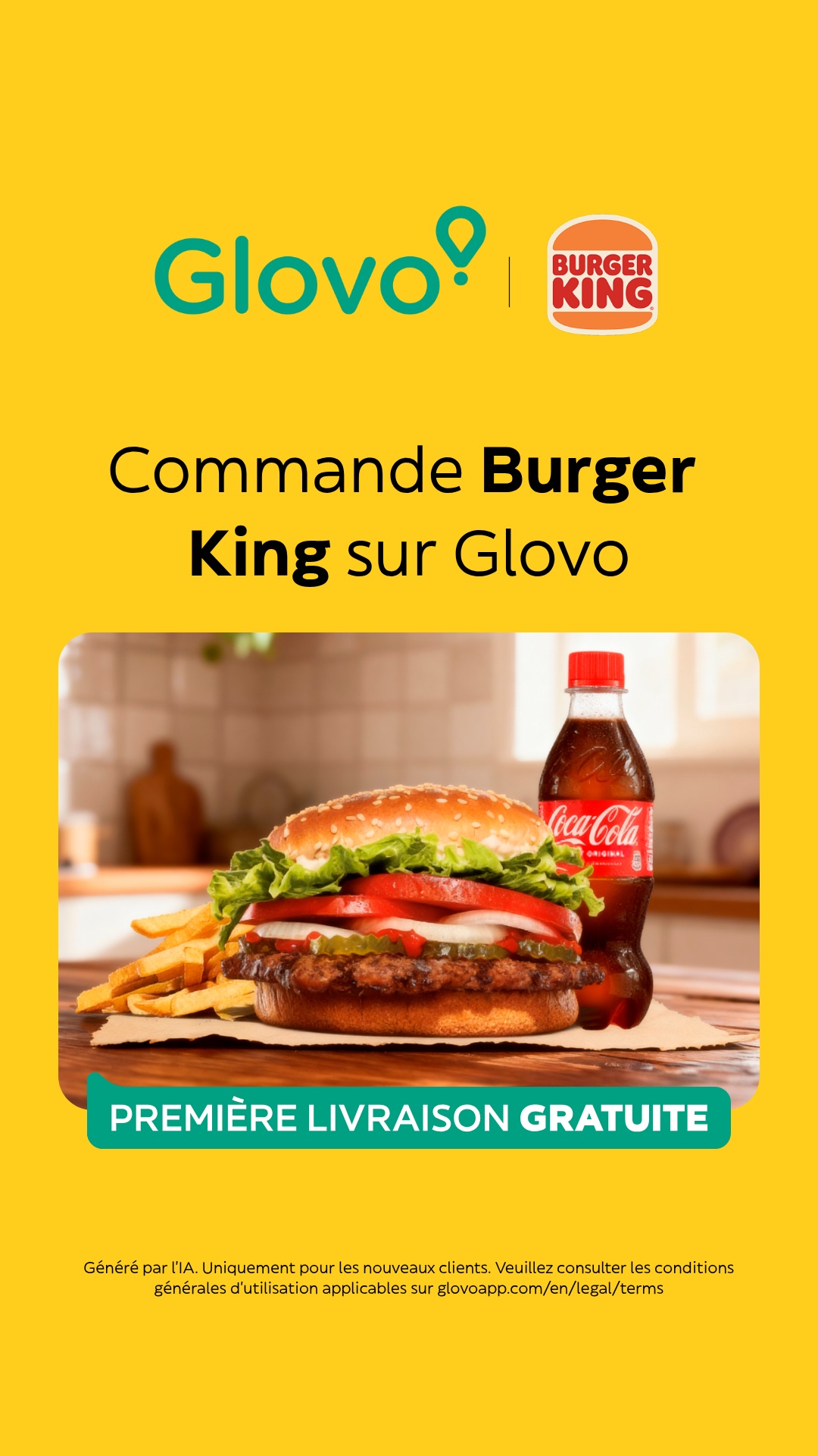 Glovo Facebook ad