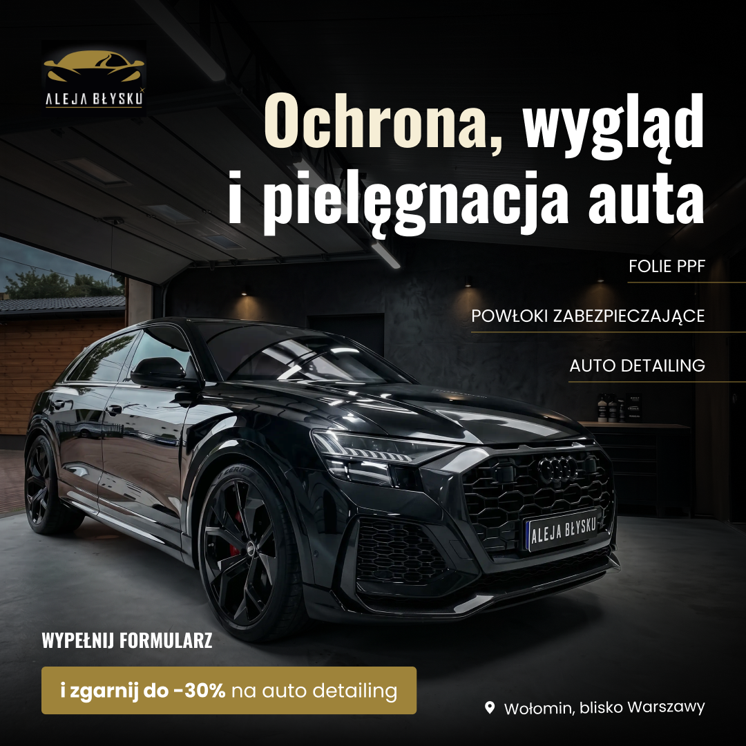 Aleja Błysku Facebook ad: Detailing, Ceramika, PPF