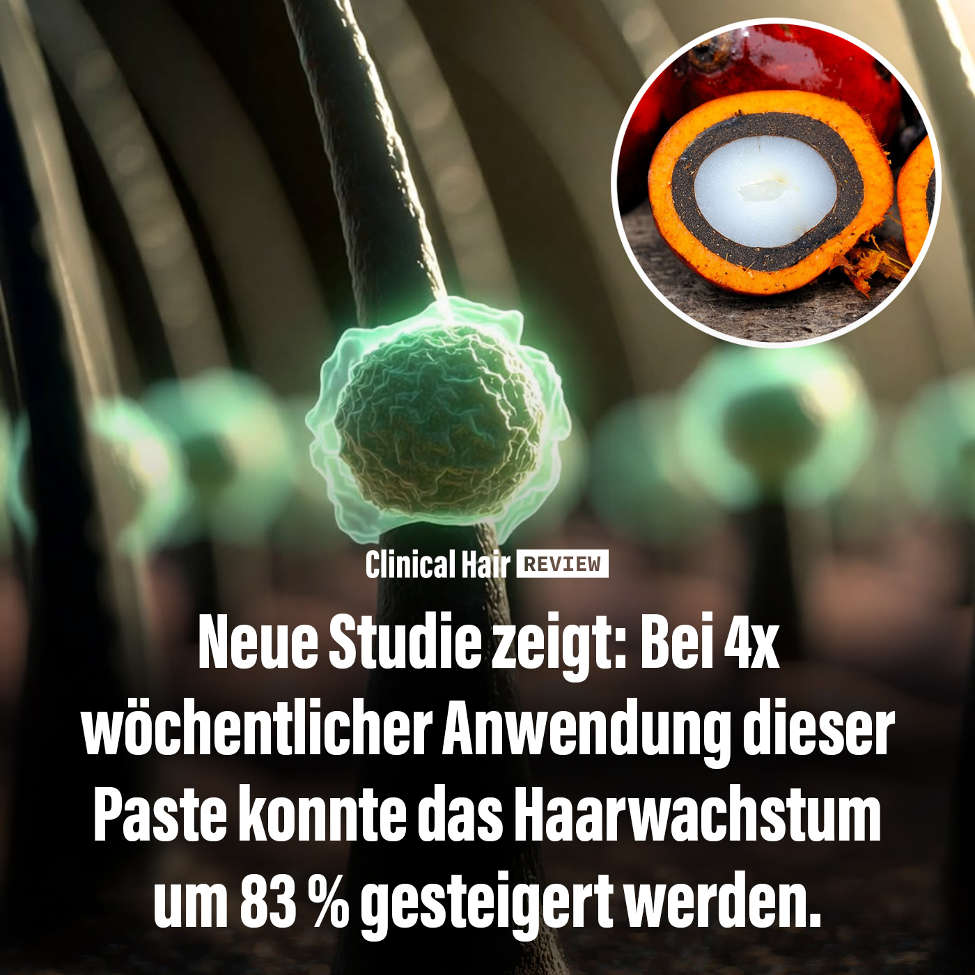 ClinicalHair Review Facebook ad: DAS schafft niemand!