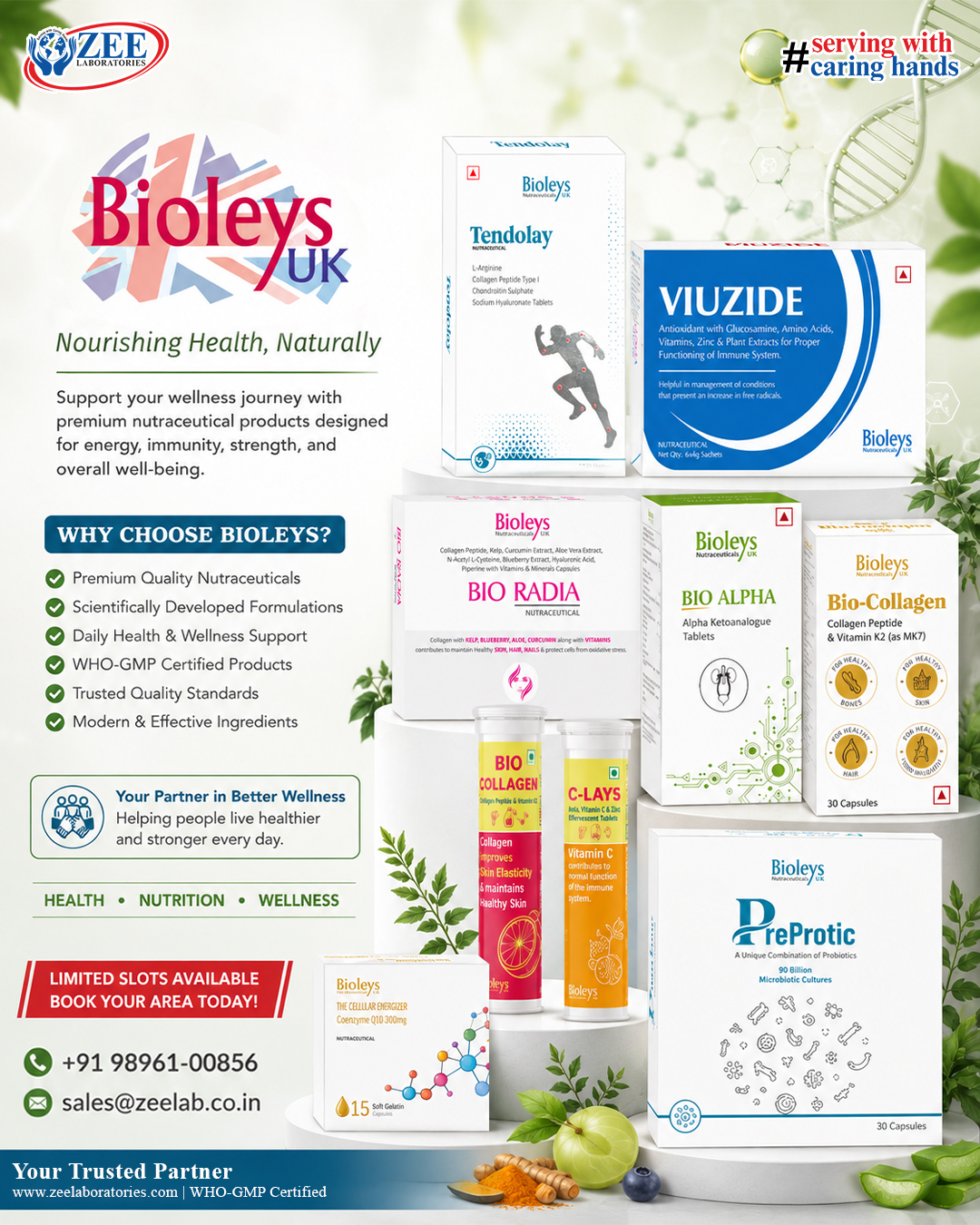 Zee Laboratories Limited Facebook ad: Limited Area Rights Available