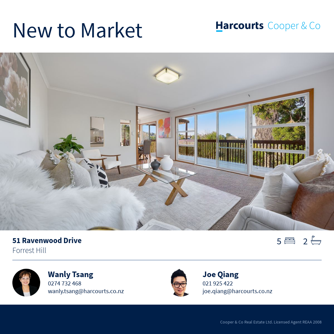 Harcourts Cooper & Co Real Estate Facebook ad