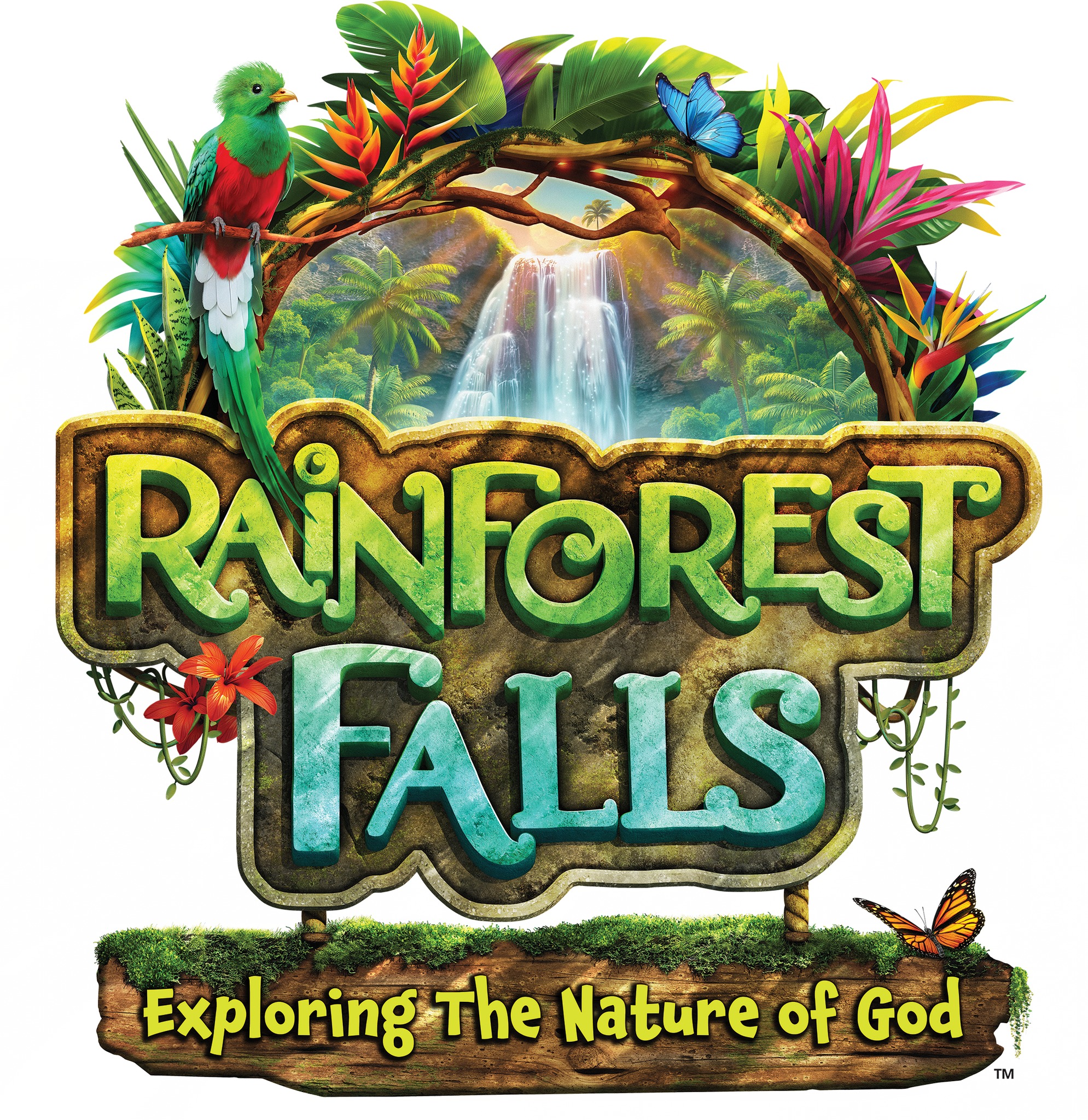 True Life Christian Church Facebook ad: Rainforest Falls VBS @ TLC