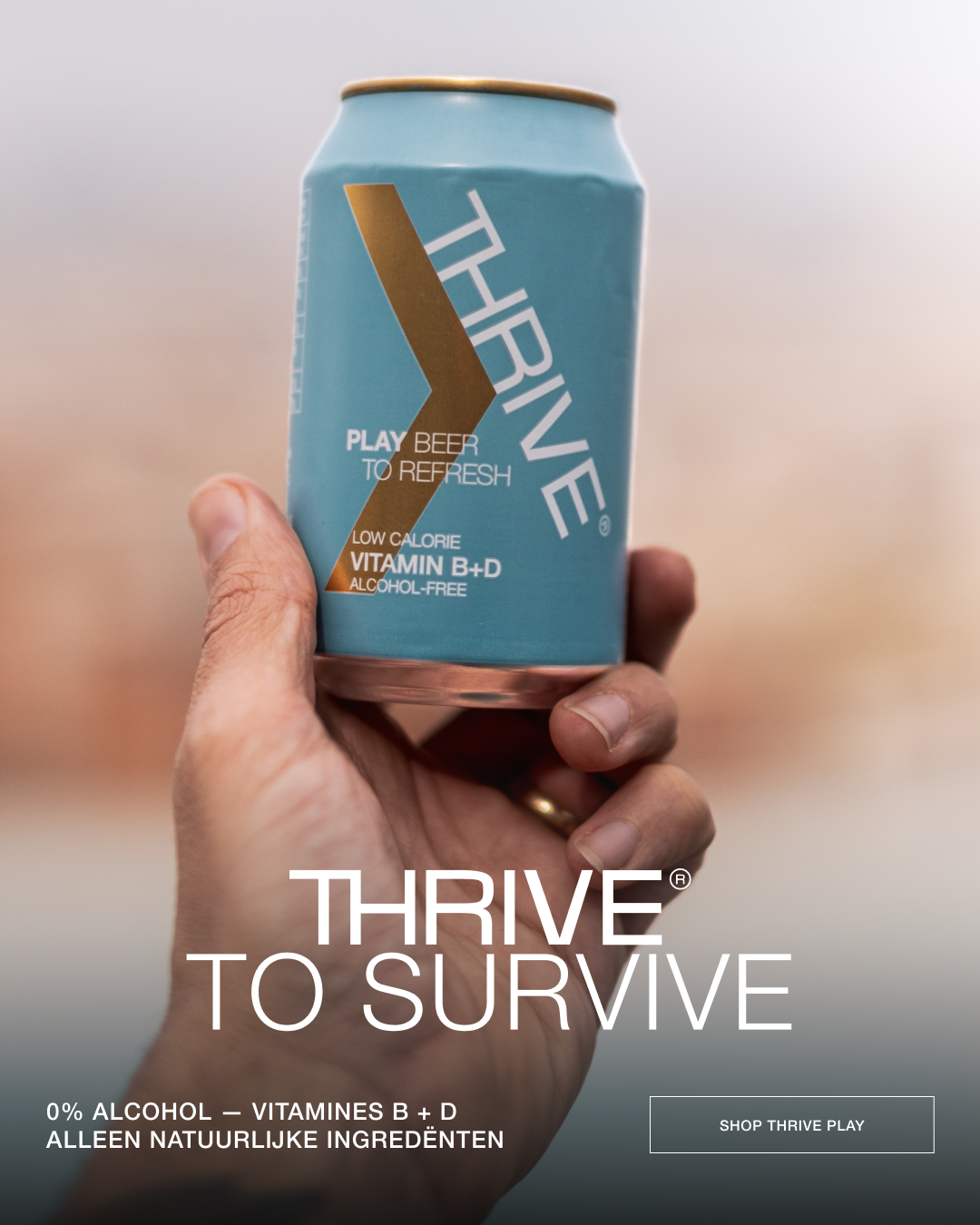 Thrive Beer Facebook ad
