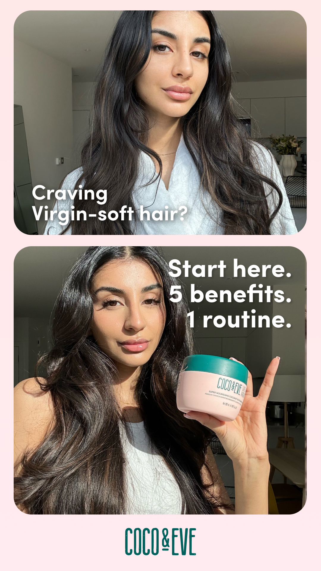 Coco & Eve Facebook ad