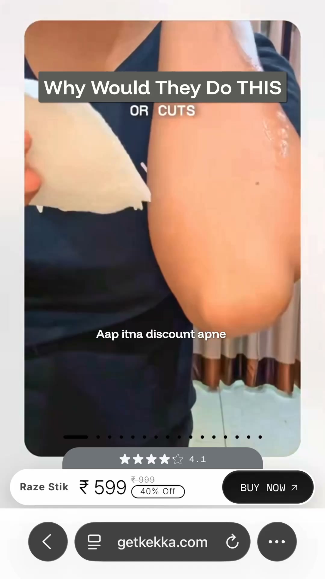 Getkekka Facebook ad: Your New Self-Care Ritual