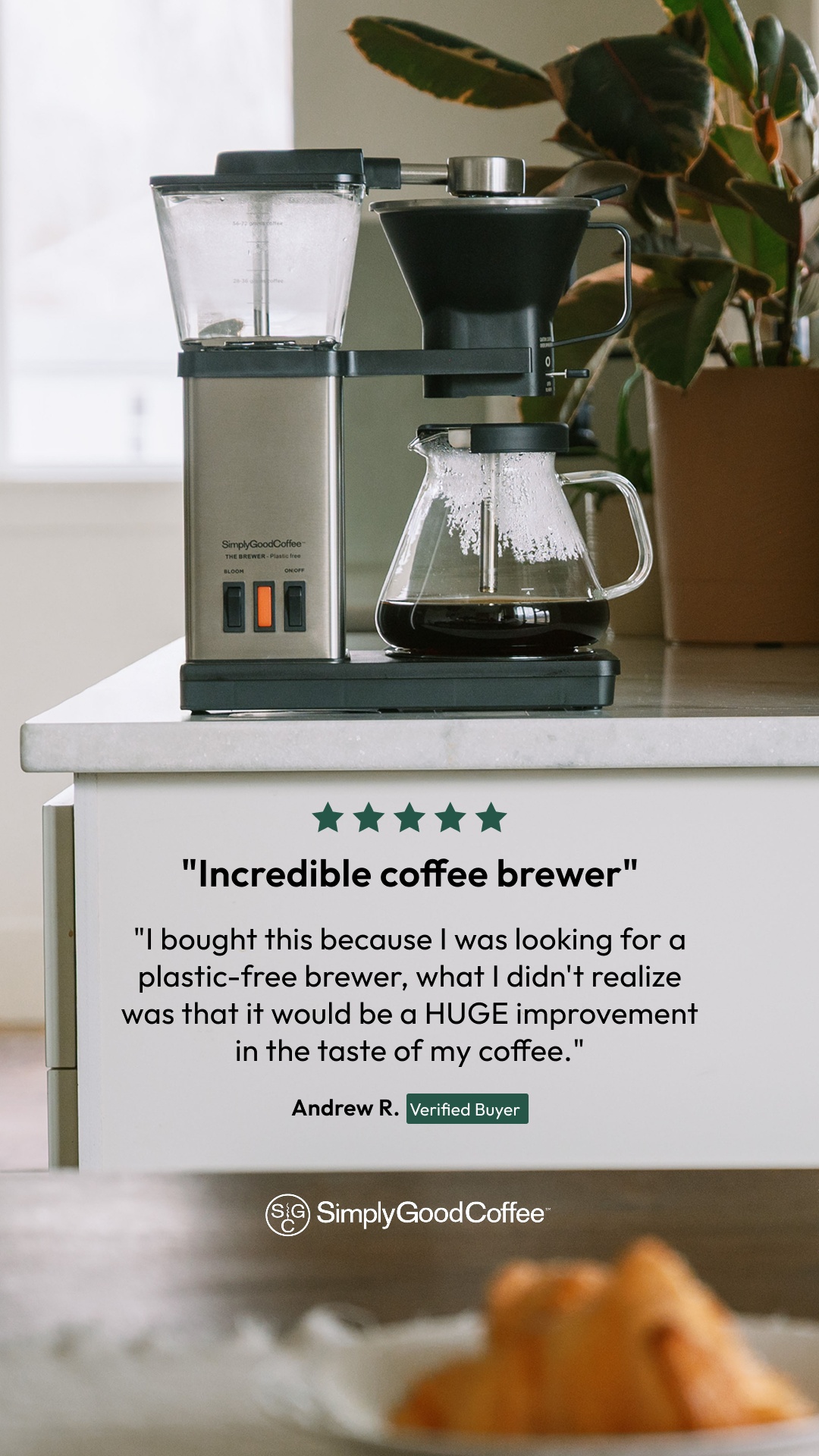 Simply Good Coffee Facebook ad