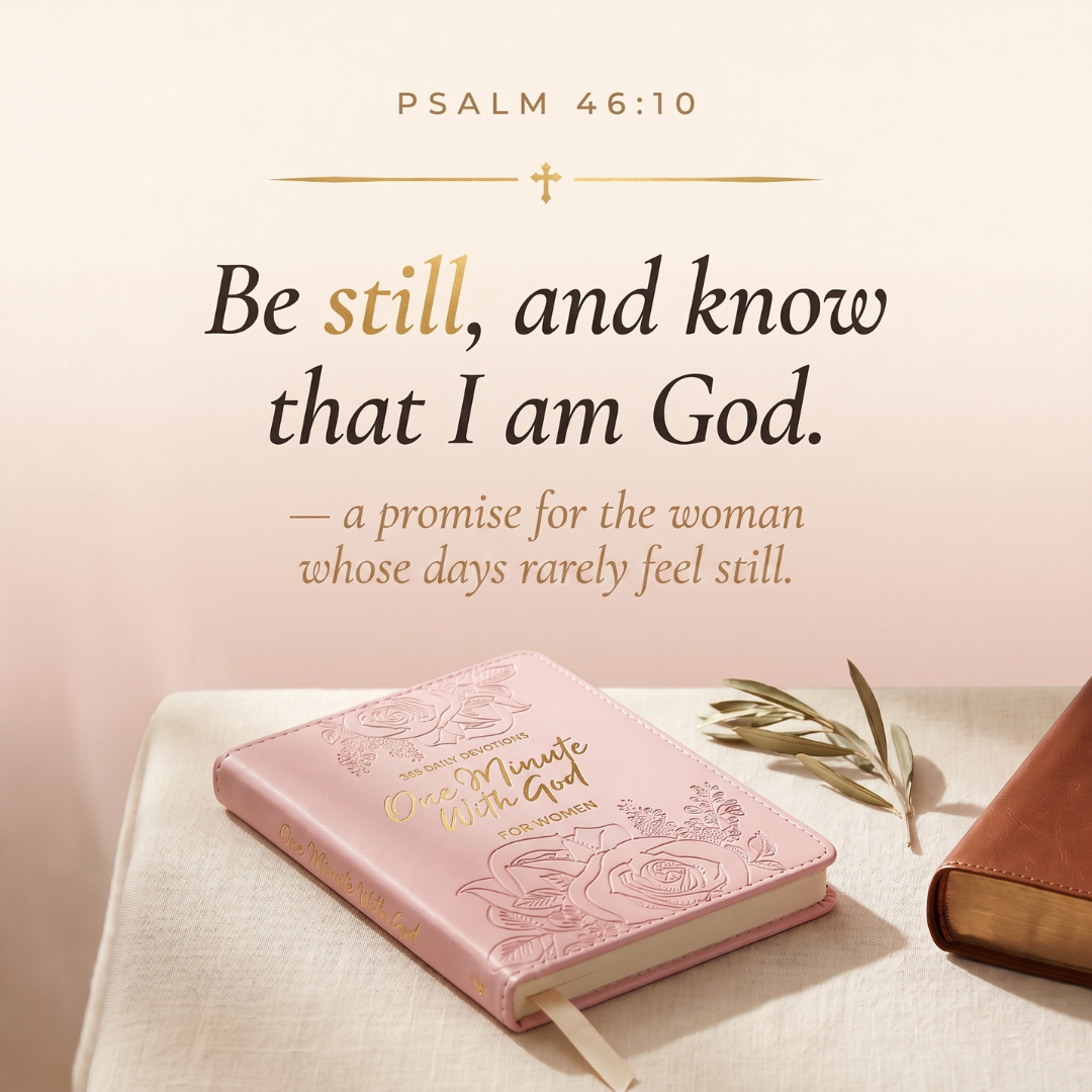 365 Daily Devotions Facebook ad: The Quiet Time That Finally Stays.