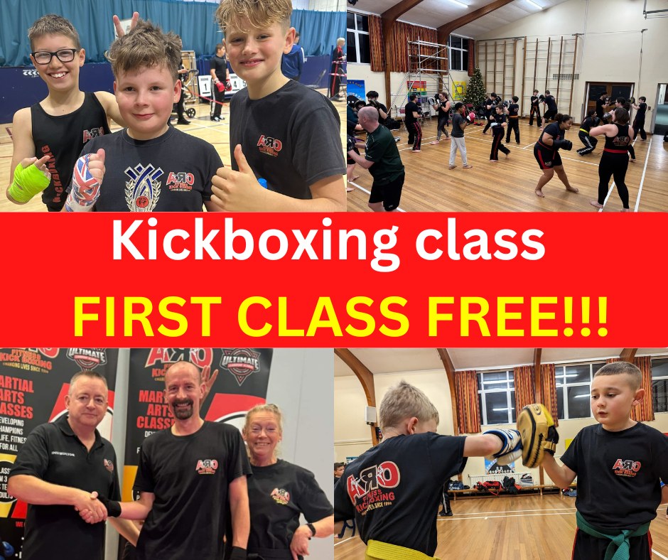 Bracklesham & The Witterings kickboxing Martial Arts club Facebook ad: Parents of Bracklesham & Surrounding Areas, Give Your…