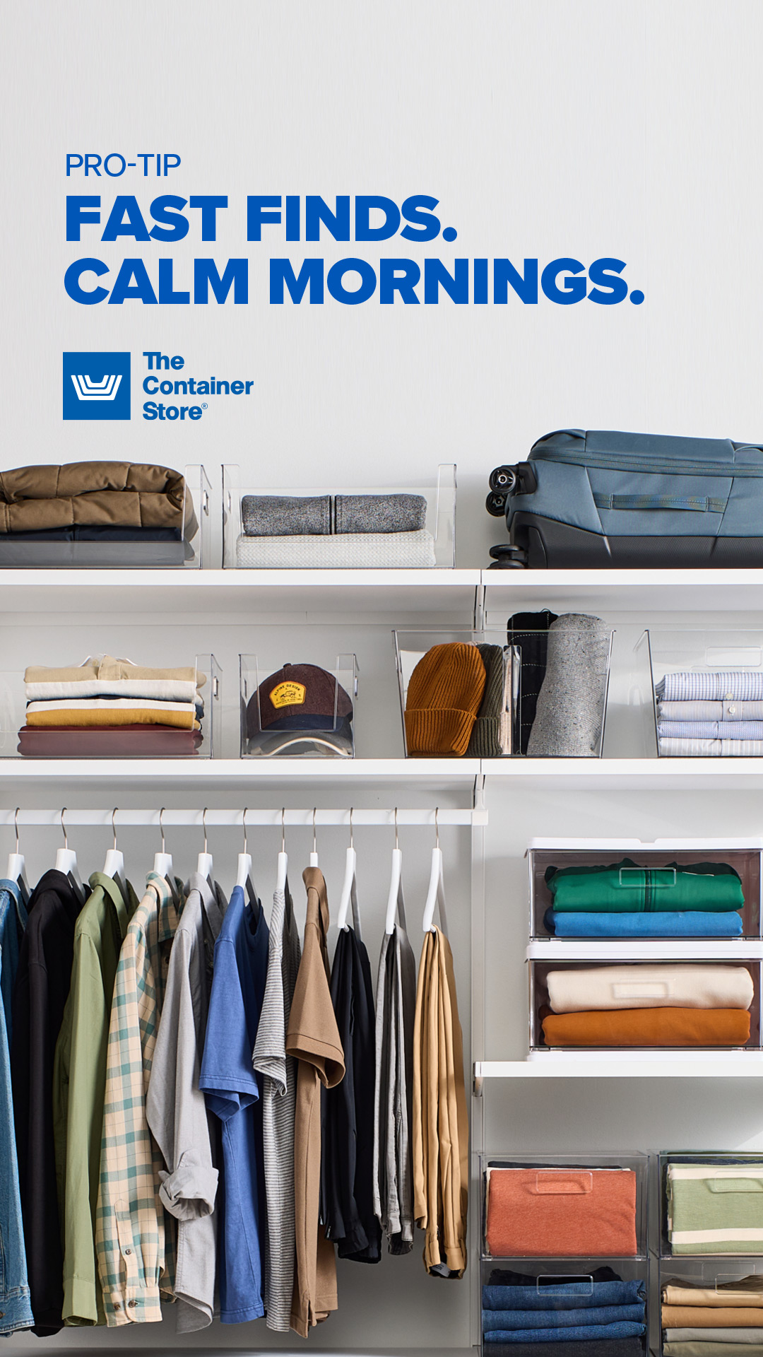 The Container Store Facebook ad