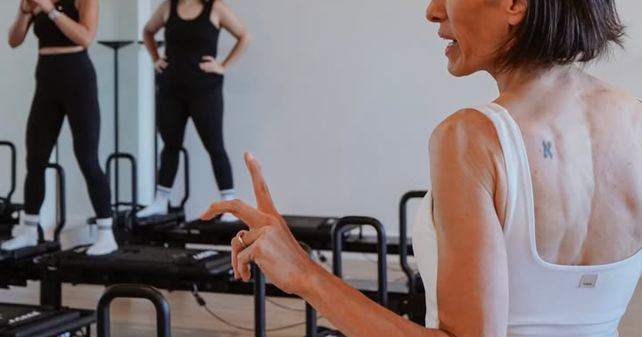 Yogamore Facebook ad: Come for a stronger body, leave with a…