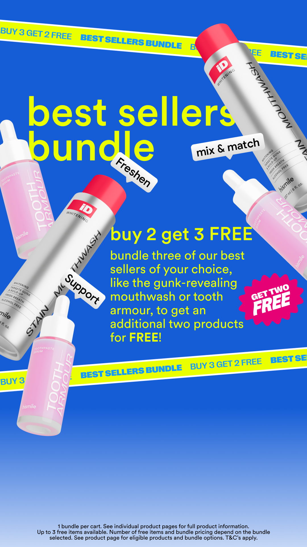 Hismile Facebook ad