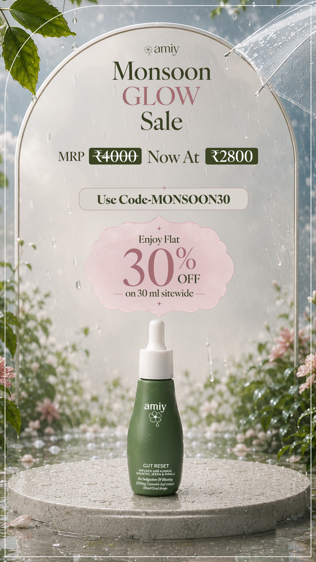 Amiy Naturals Facebook ad