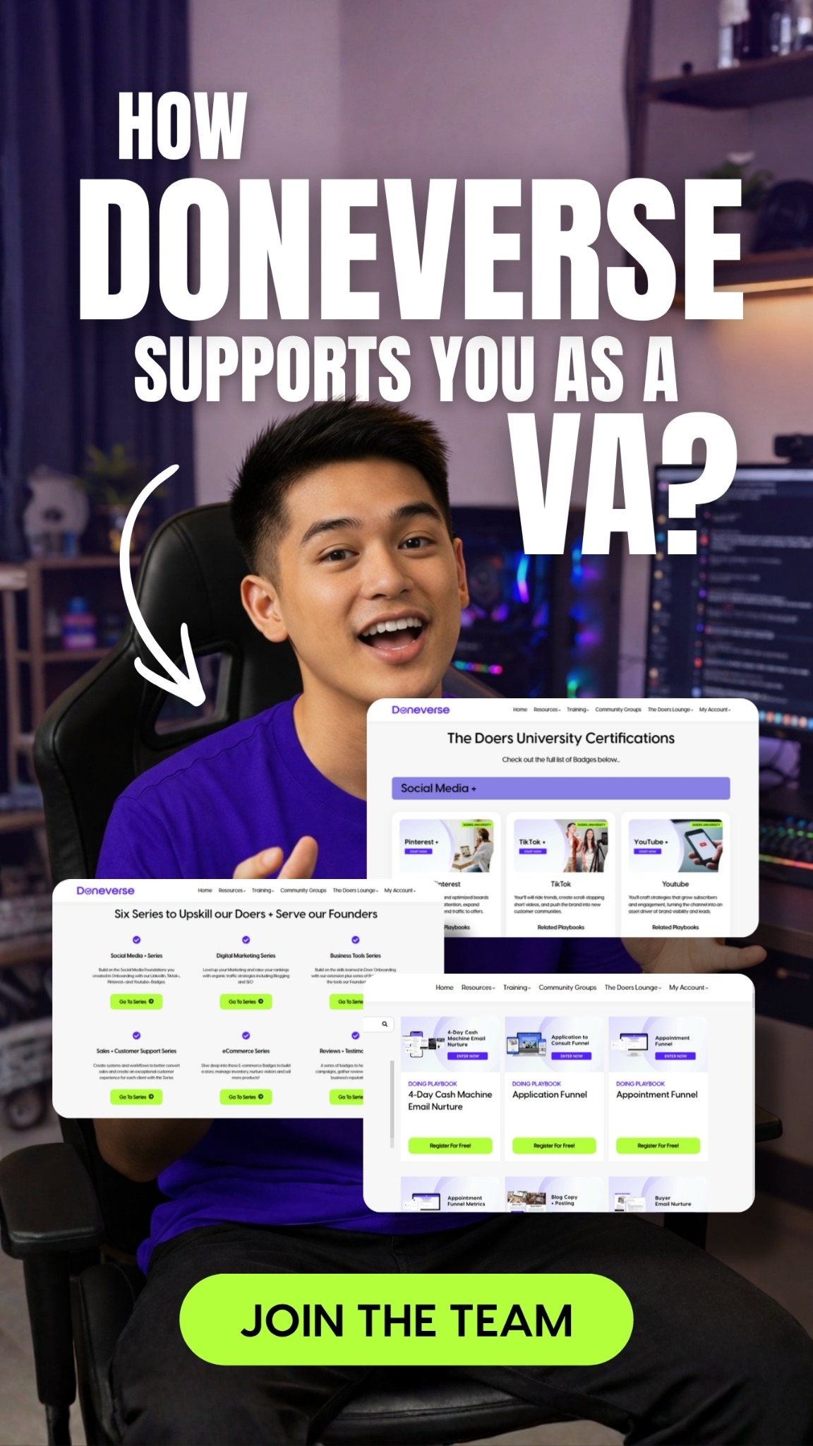 Doneverse - Careers Facebook ad