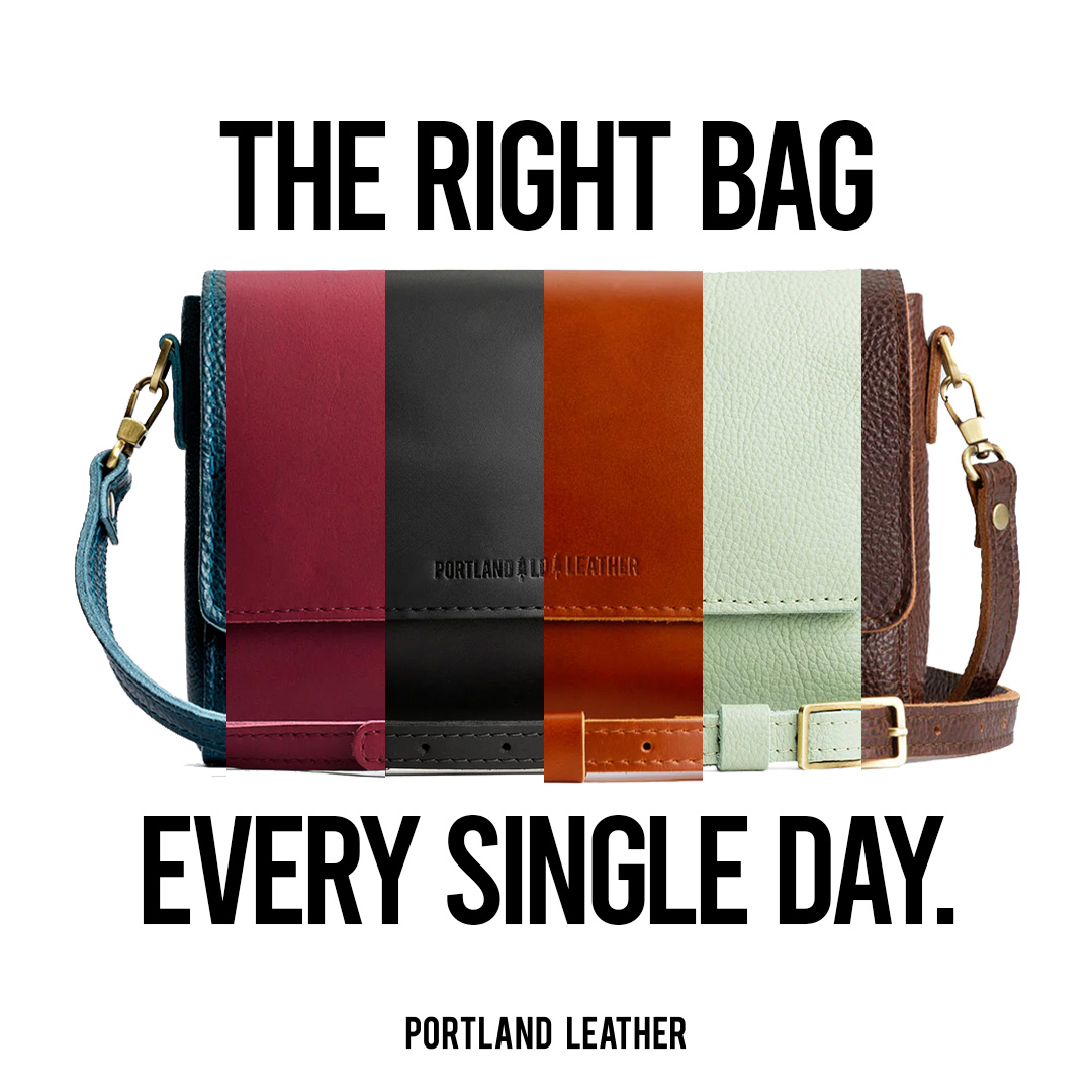 Portland Leather Goods Facebook ad