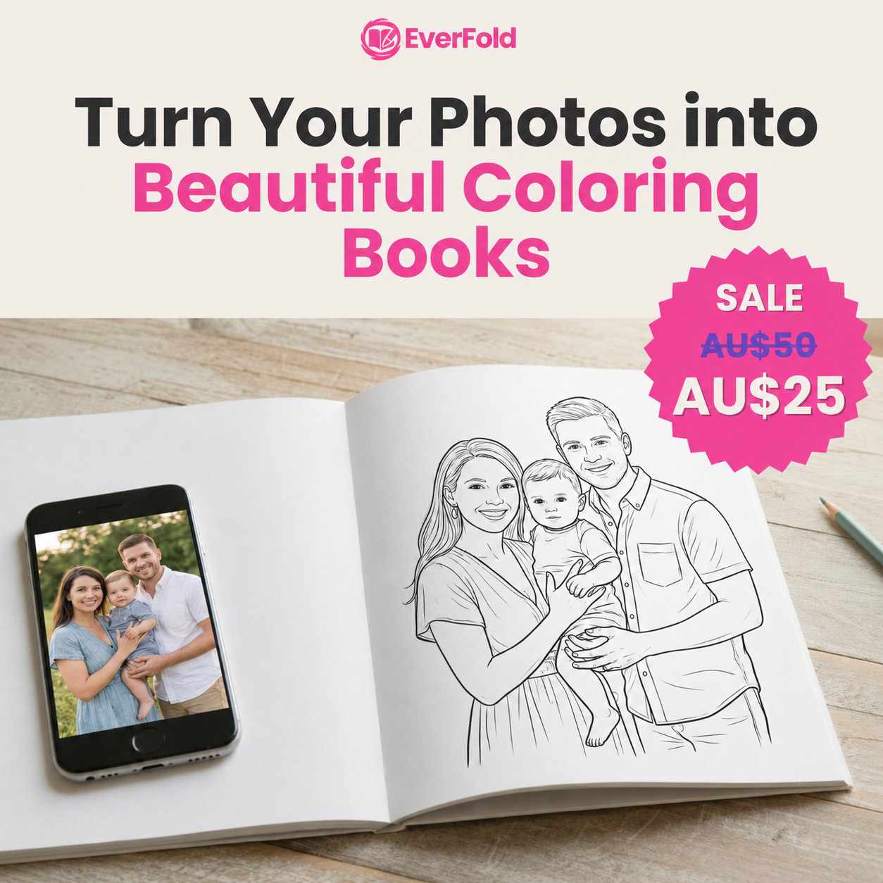 EverFold Facebook ad