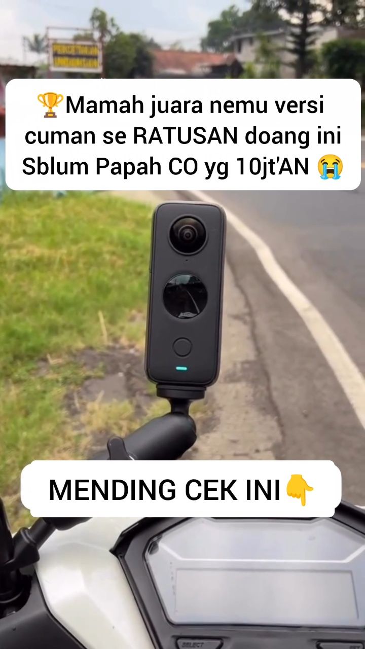 Universalvideo.Ind Facebook ad: KAMERA 360 ACTION CAM UNTUK MOTOR, ALTERNATIF HEMAT…