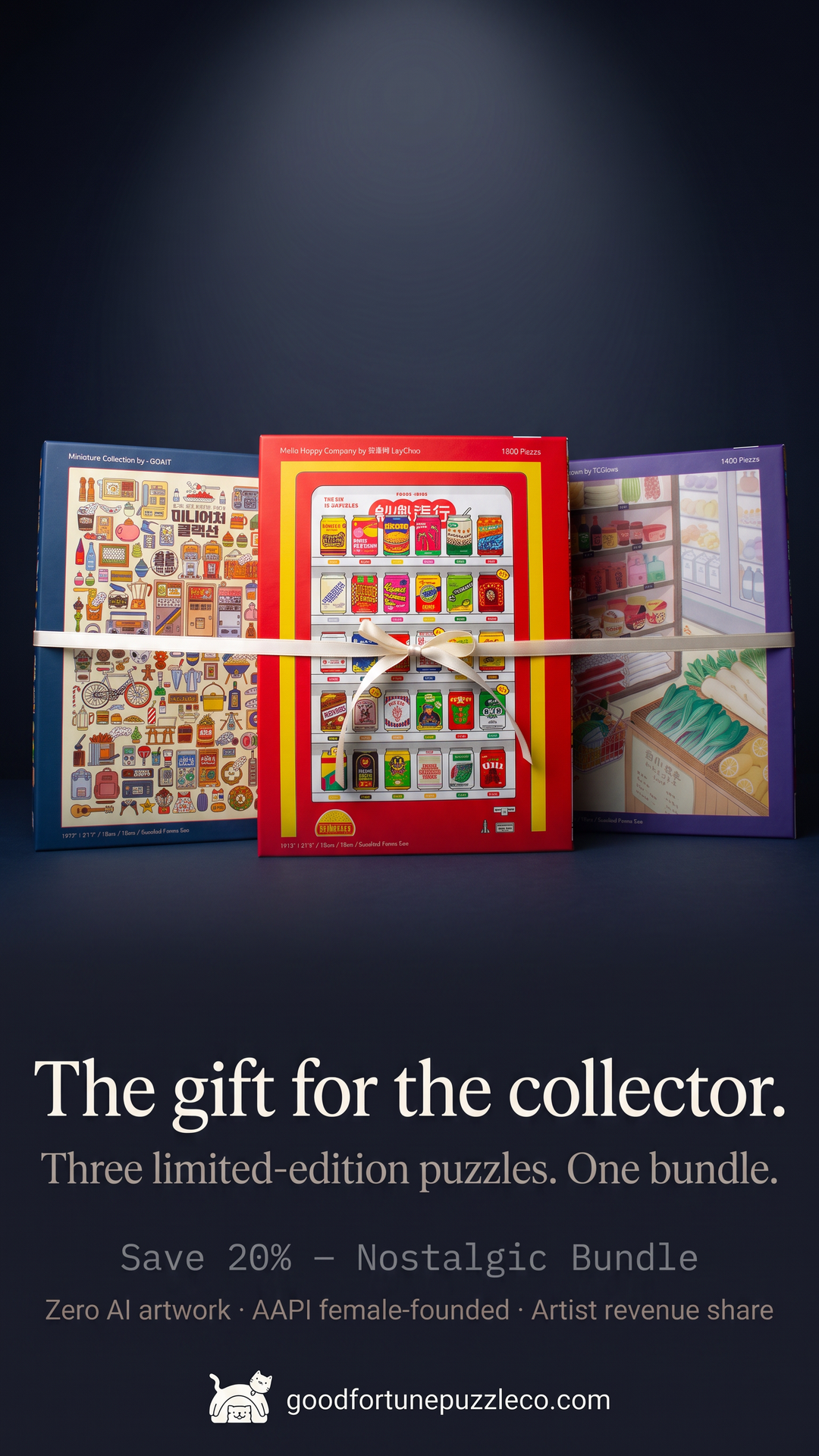 Good Fortune Puzzle Co Facebook ad