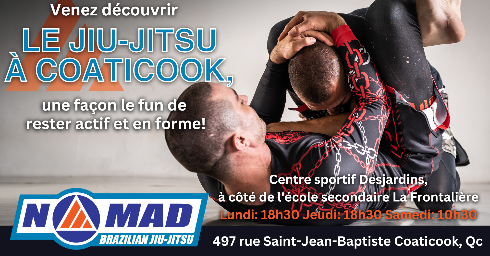 Nomad Brazilian Jiu-Jitsu Facebook ad