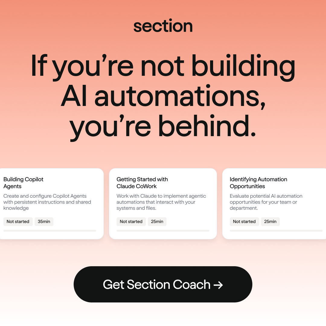 Section Facebook ad
